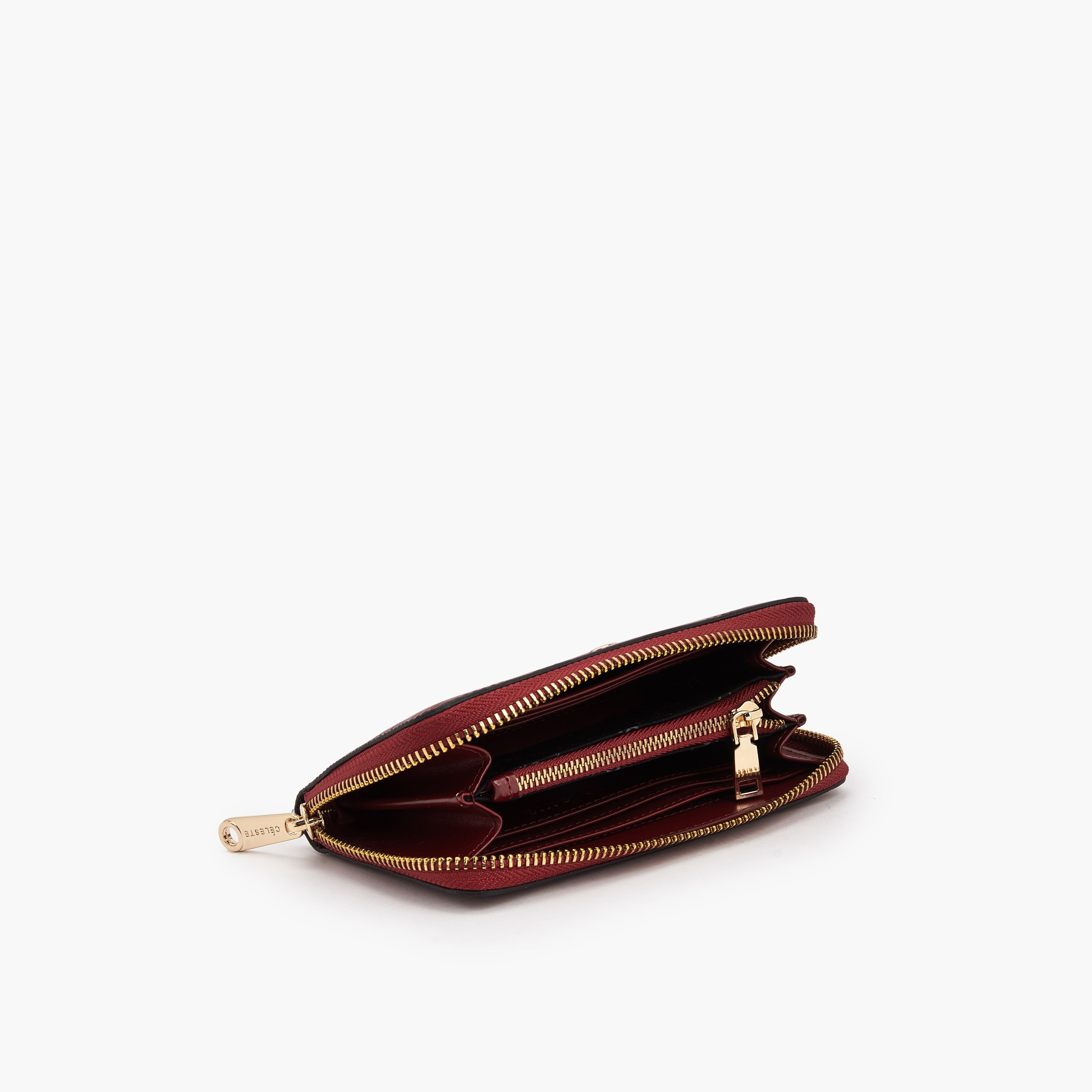 محفظة بارزة الملمس بسحاب من سيليست-women-bagsandwallets-wallets-image-2