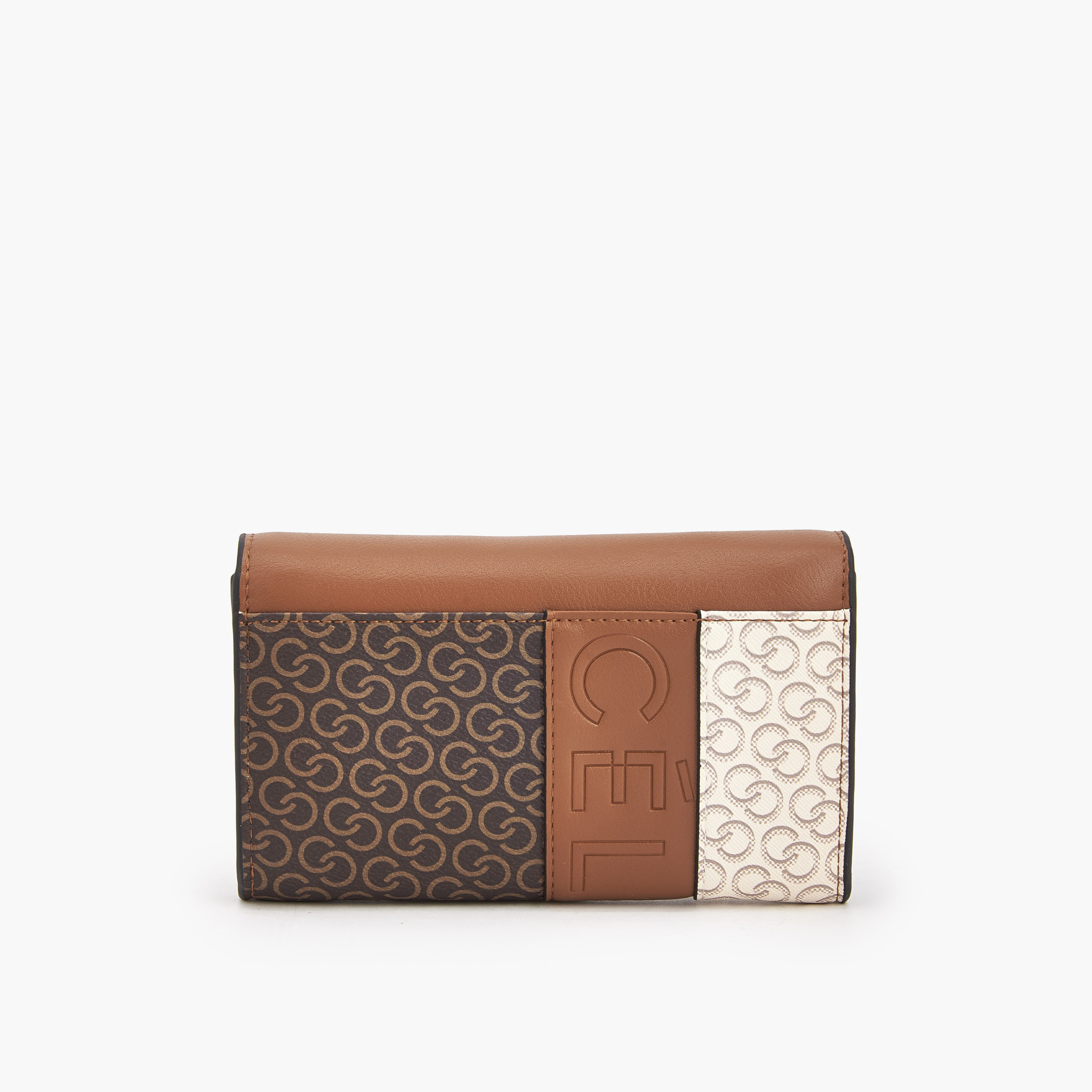 Celeste Monogram Print Wallet with Button Closure-women-bagsandwallets-wallets-image-4