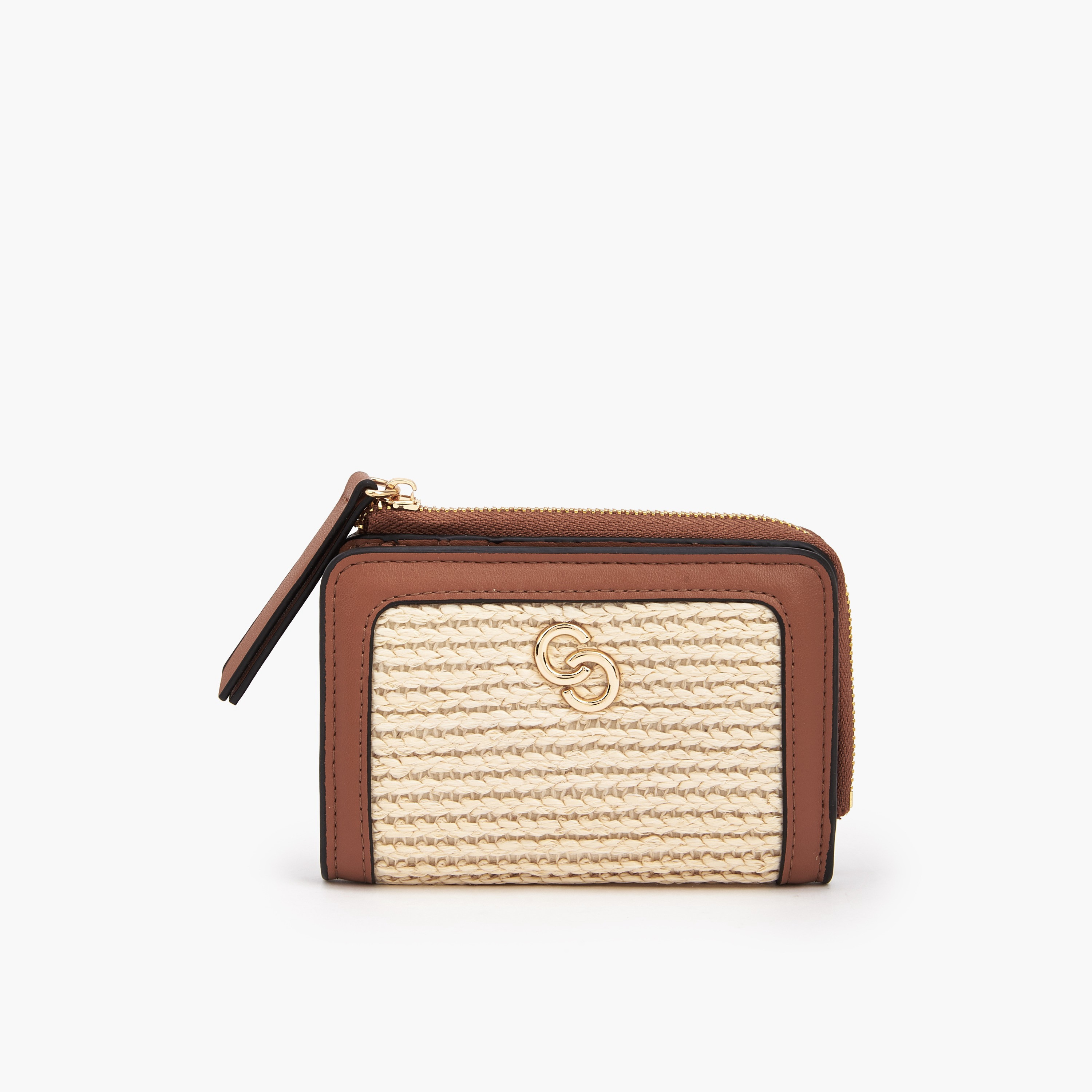 محفظة بارزة الملمس بسحاب إغلاق من سيليست-women-bagsandwallets-wallets-image-1