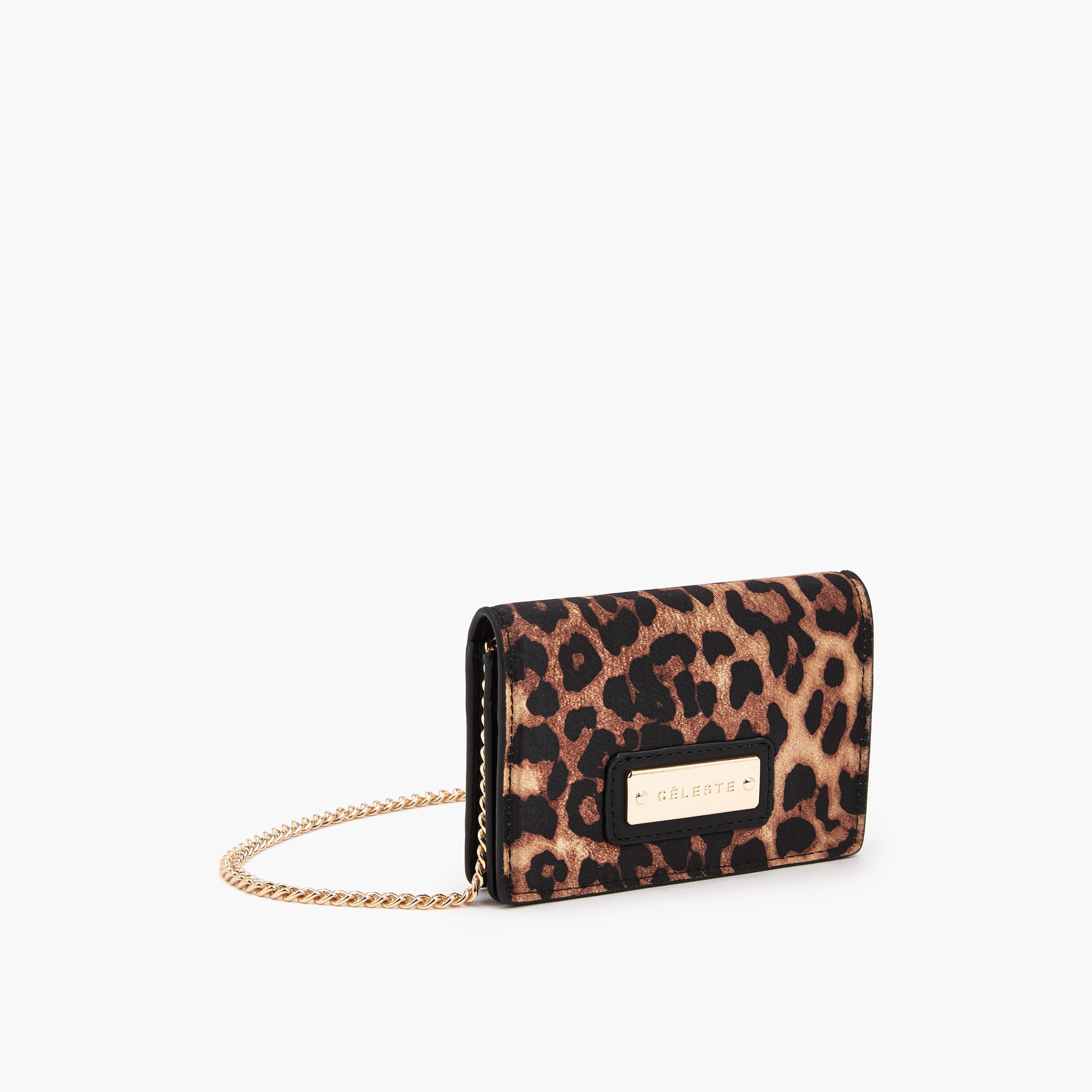 شنطة كروس بودي بطبعات جلد الحيوان وحزام سلسلة من سيليست-women-bagsandwallets-handbags-image-3