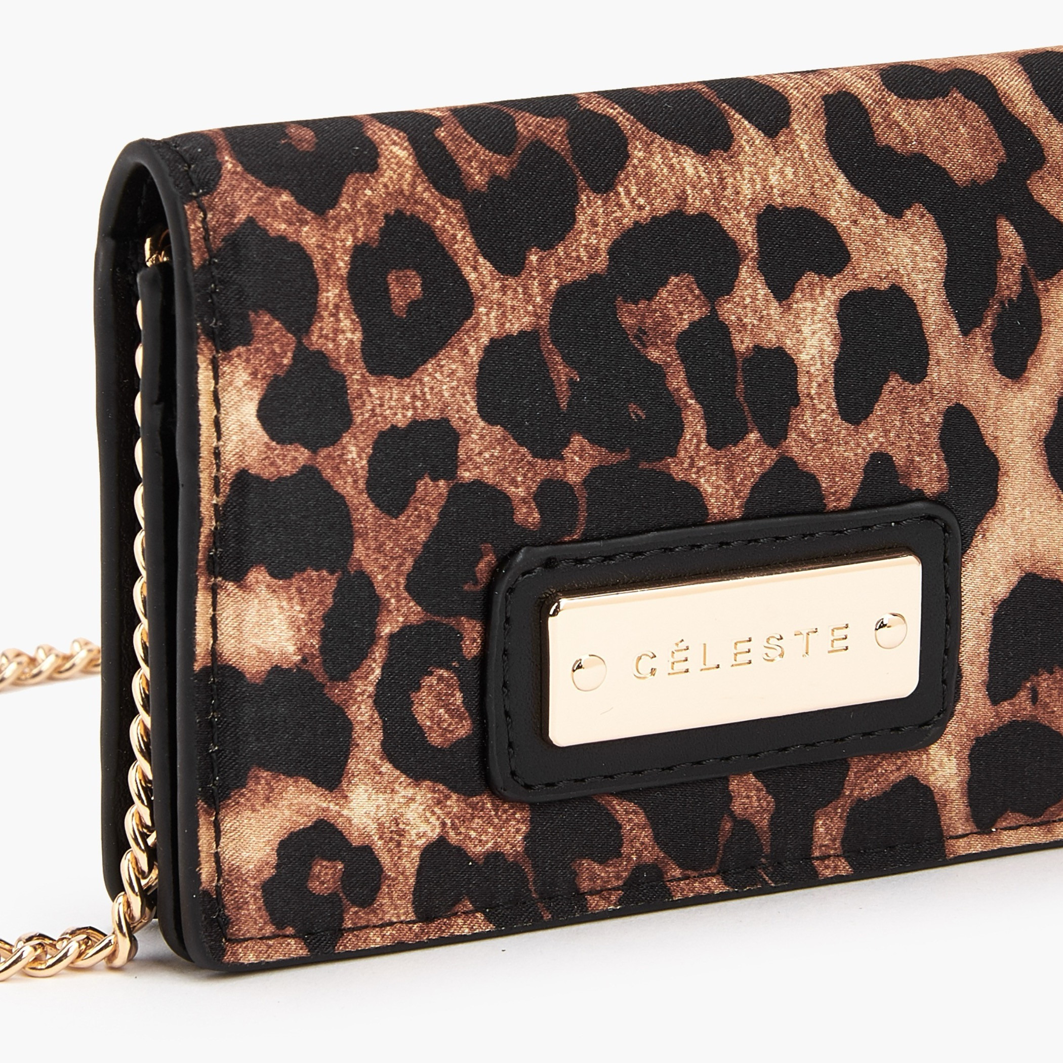 شنطة كروس بودي بطبعات جلد الحيوان وحزام سلسلة من سيليست-women-bagsandwallets-handbags-image-4