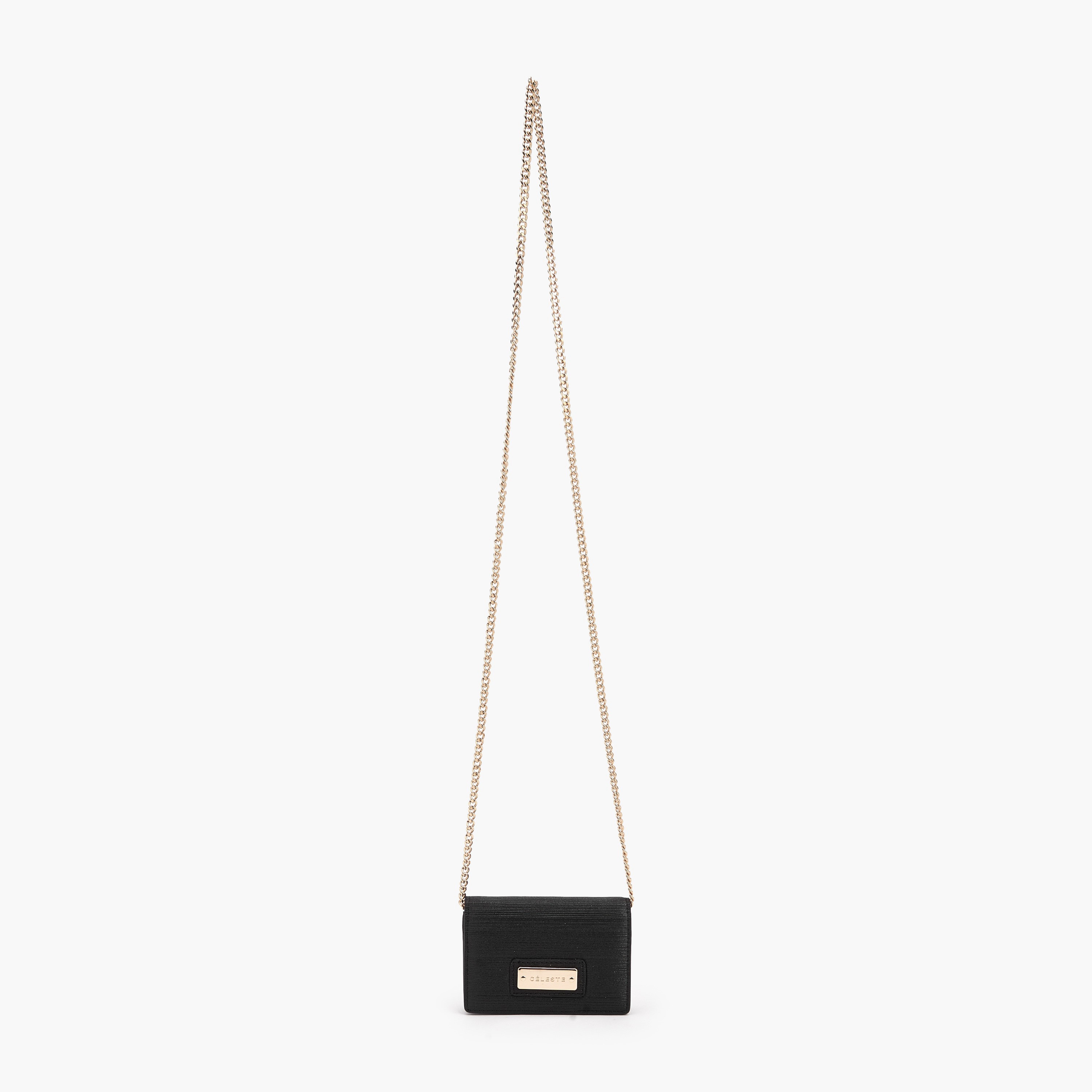 شنطة كروس بودي بارزة الملمس بحزام سلسلة من سيليست-women-bagsandwallets-handbags-image-2