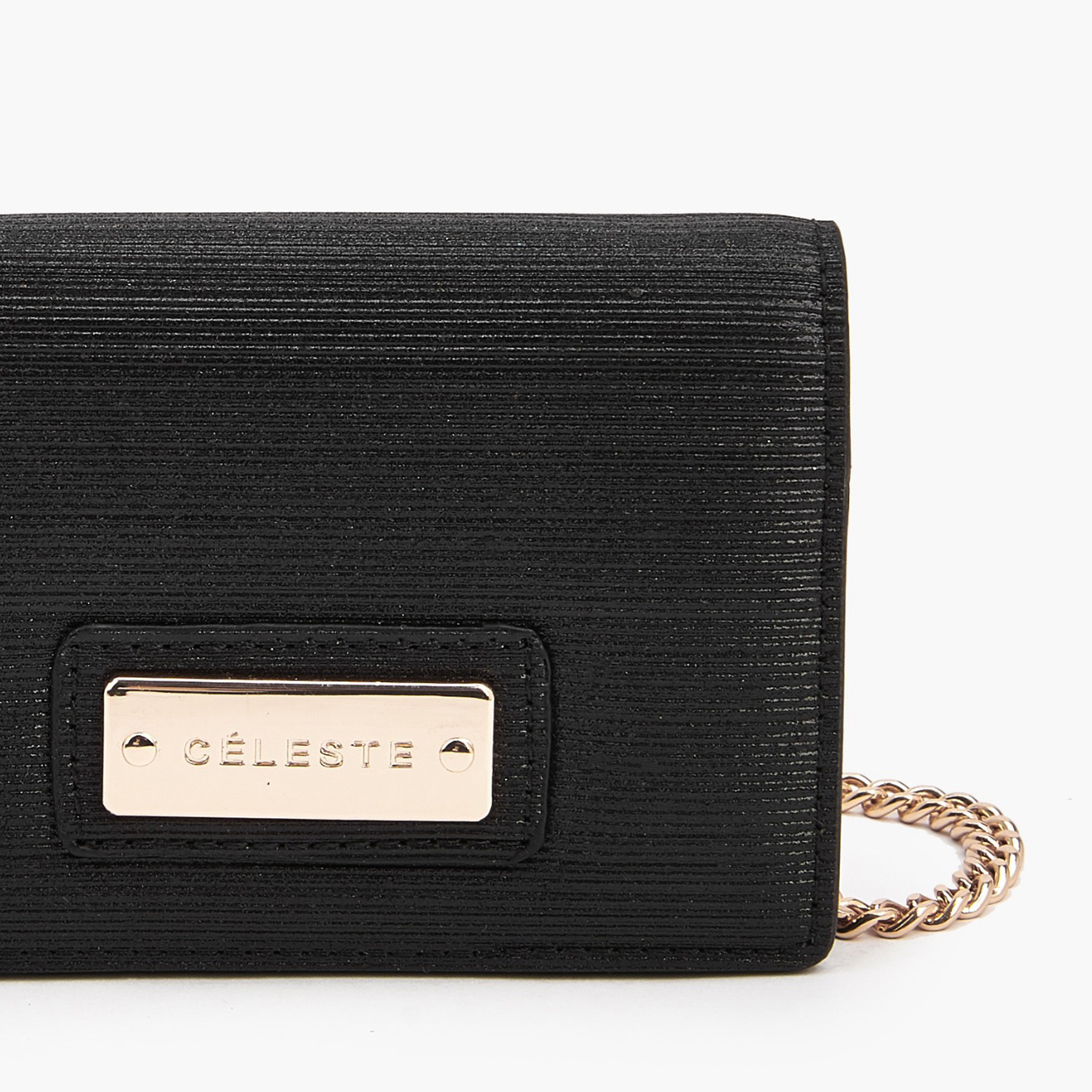 شنطة كروس بودي بارزة الملمس بحزام سلسلة من سيليست-women-bagsandwallets-handbags-image-8