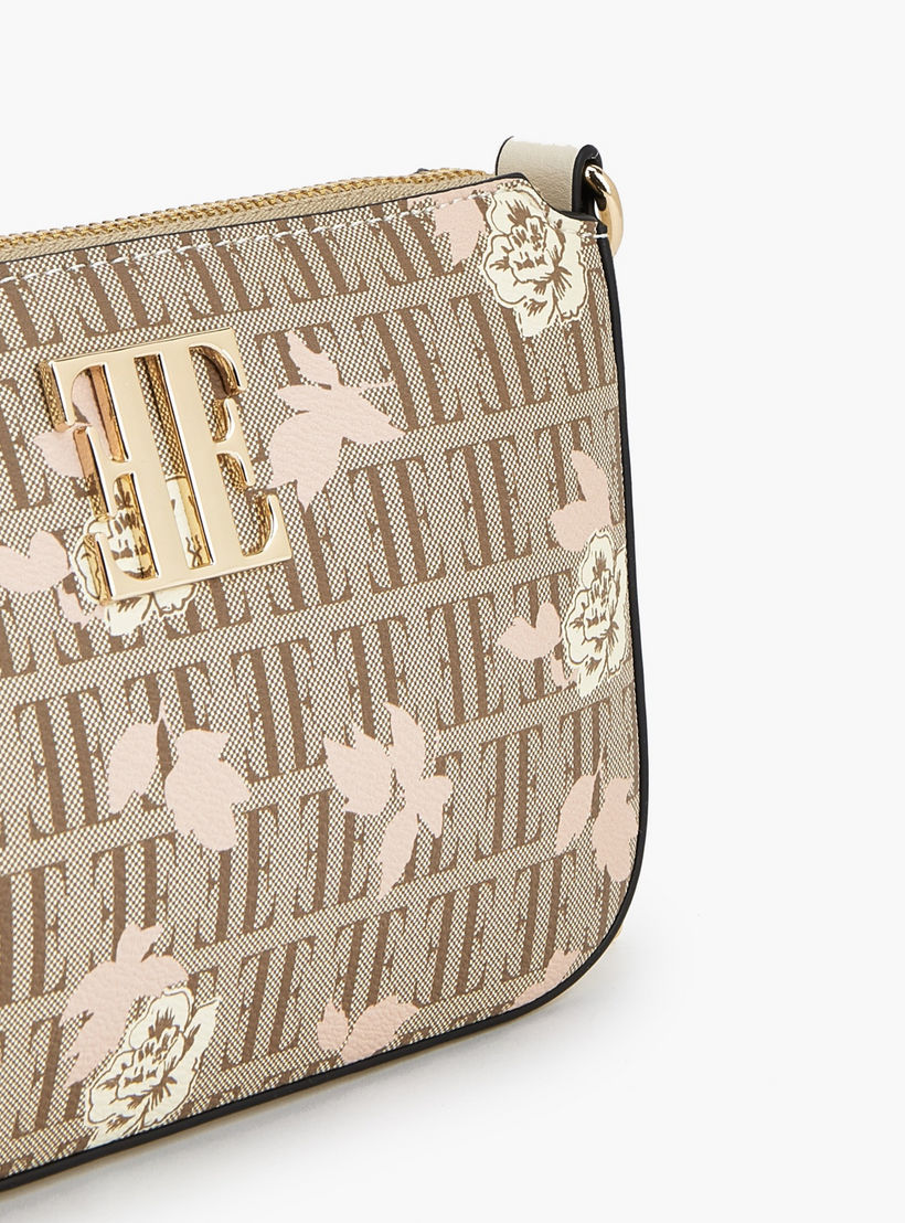 شنطة كروس بودي بطبعات مونوجرام وأزهار وحزام سلسلة من إيل-women-bagsandwallets-handbags-image-6