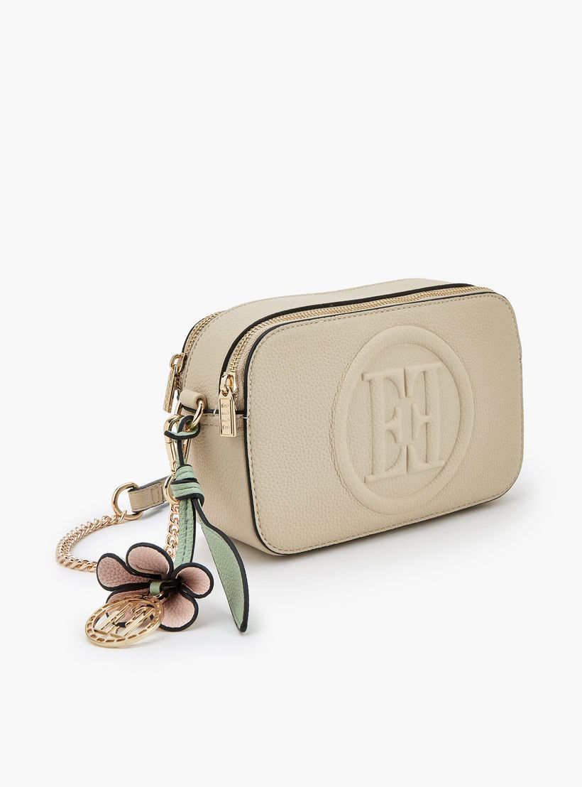 شنطة كروس بودي بنقوش مونوجرام وحزام سلسلة من إيل-women-bagsandwallets-handbags-image-4
