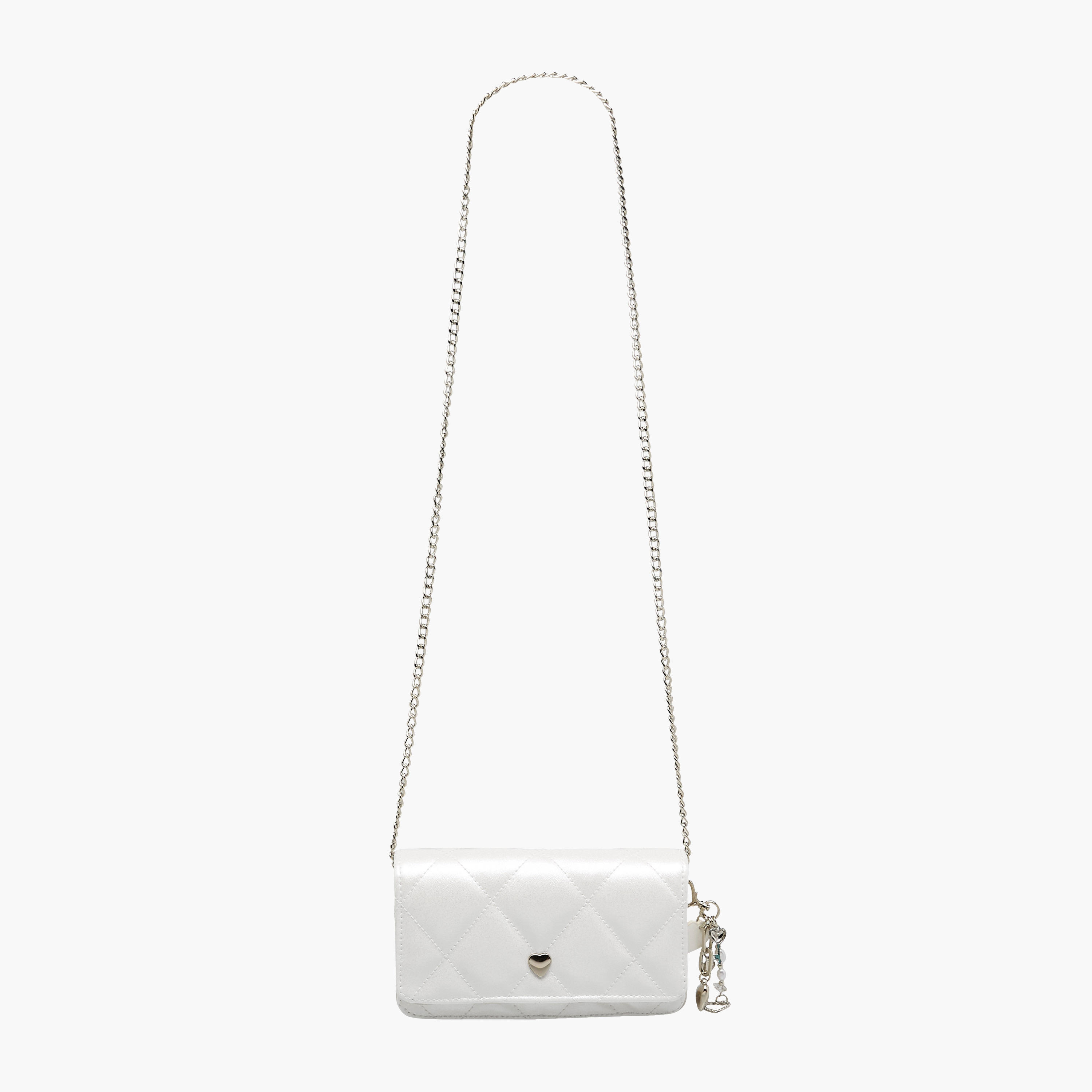 شنطة كروس بودي مبطنة بحزام سلسلة من ليتل ميسي-girls-accessories-bags-image-2