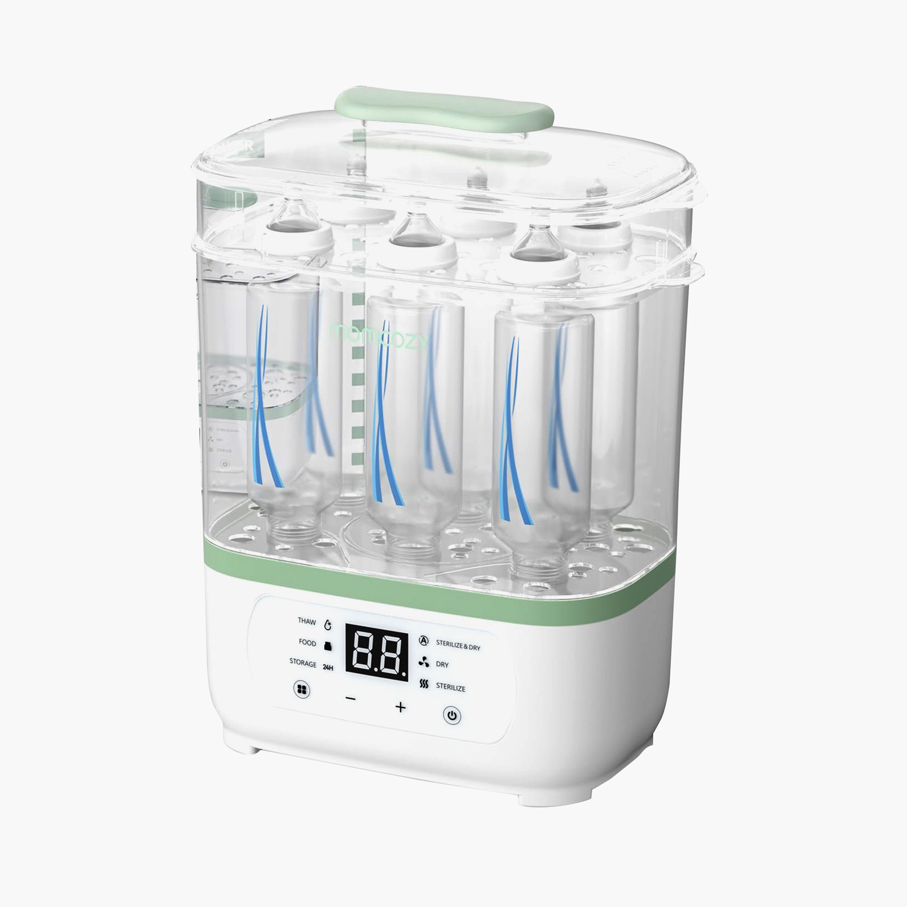 جهاز تعقيم وتجفيف الرضّاعات 8 في 1 مع تعقيم متعدد المراحل من مومكوزي-baby-feeding-sterilizersandwarmers-image-1