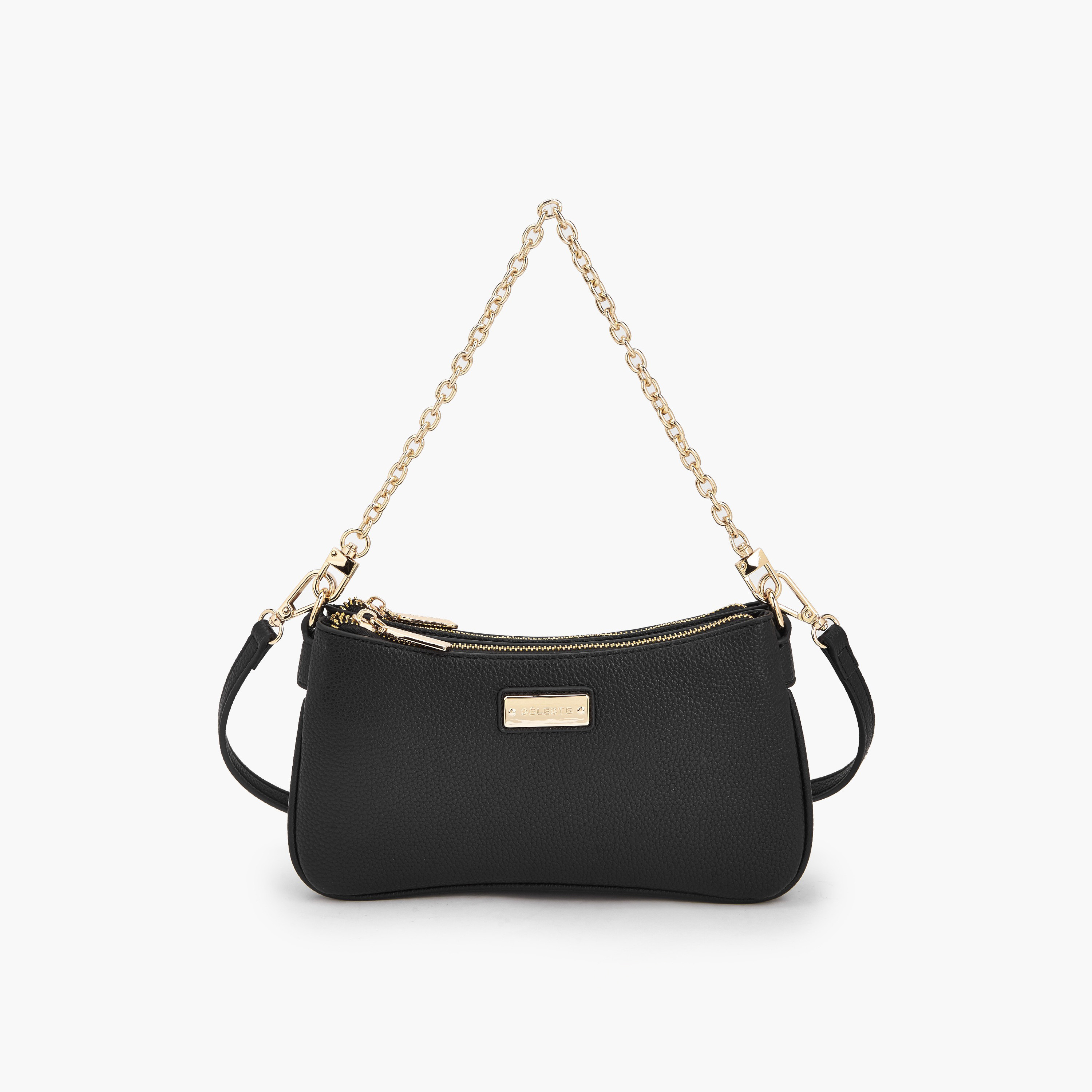 شنطة كروس بودي بارزة الملمس بسحاب إغلاق من سيليست-women-bagsandwallets-handbags-image-1