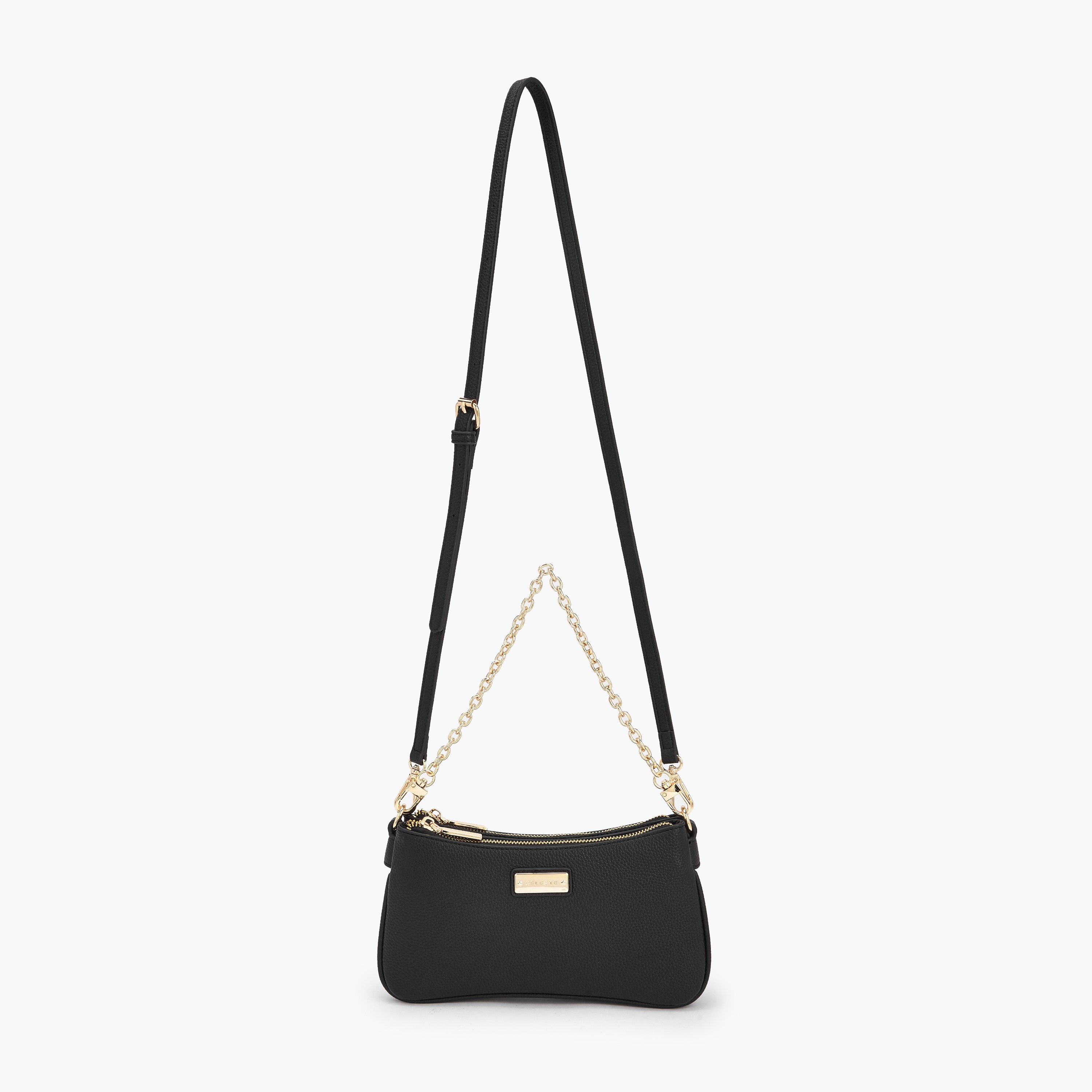 شنطة كروس بودي بارزة الملمس بسحاب إغلاق من سيليست-women-bagsandwallets-handbags-image-3