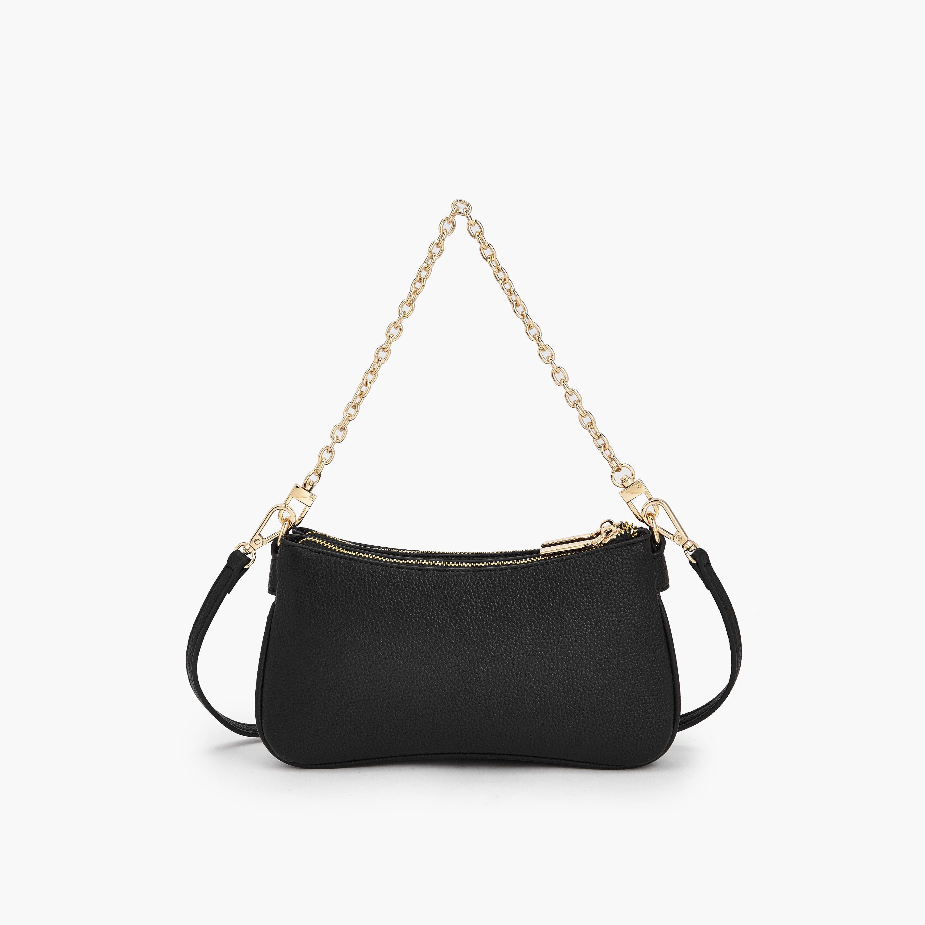 شنطة كروس بودي بارزة الملمس بسحاب إغلاق من سيليست-women-bagsandwallets-handbags-image-5