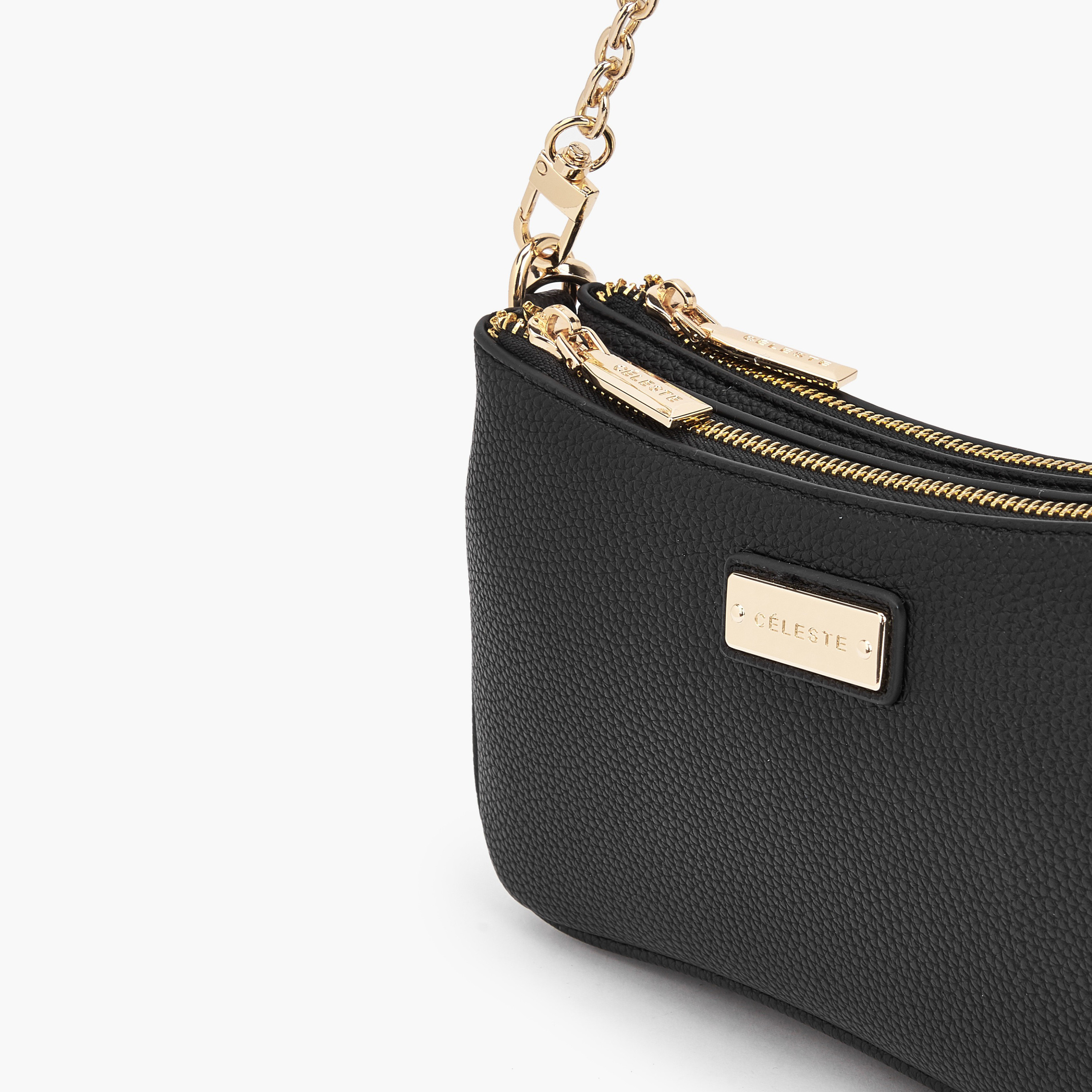 شنطة كروس بودي بارزة الملمس بسحاب إغلاق من سيليست-women-bagsandwallets-handbags-image-6