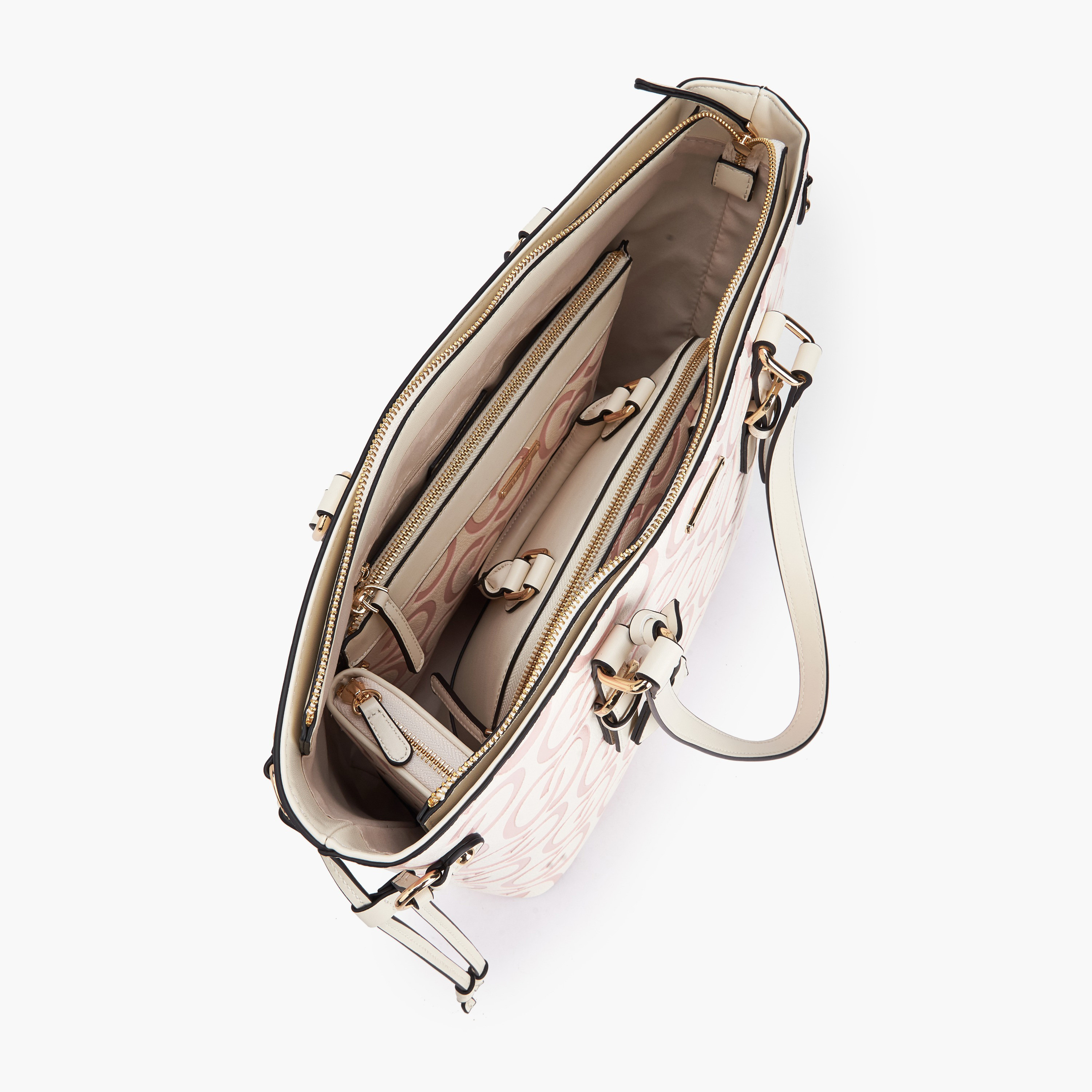 طقم شنطة توتي 4 قطع بطبعات مونوجرام من سيليست-women-bagsandwallets-handbags-image-3