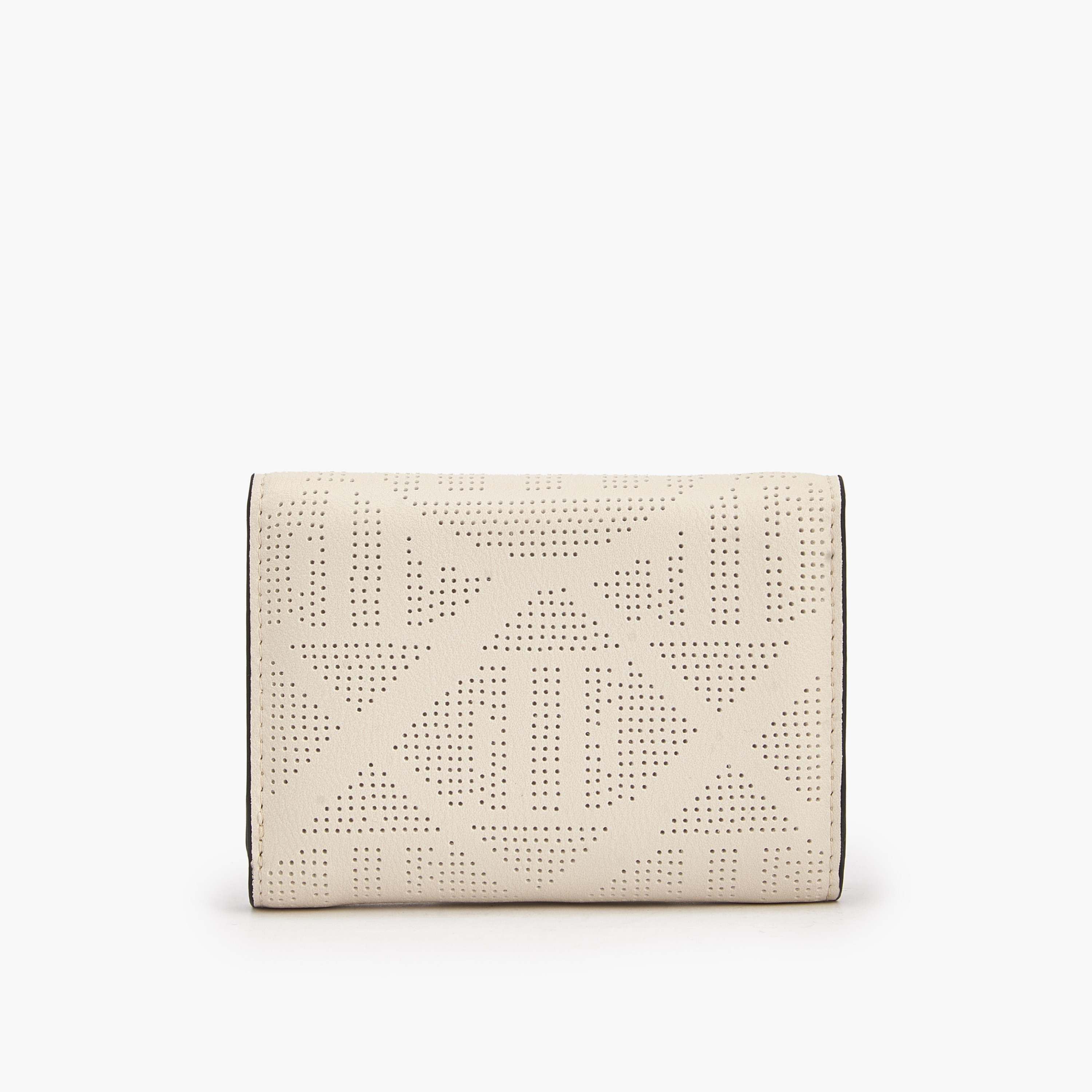 Elle Perforated Wallet with Snap Button Closure-women-bagsandwallets-wallets-image-4