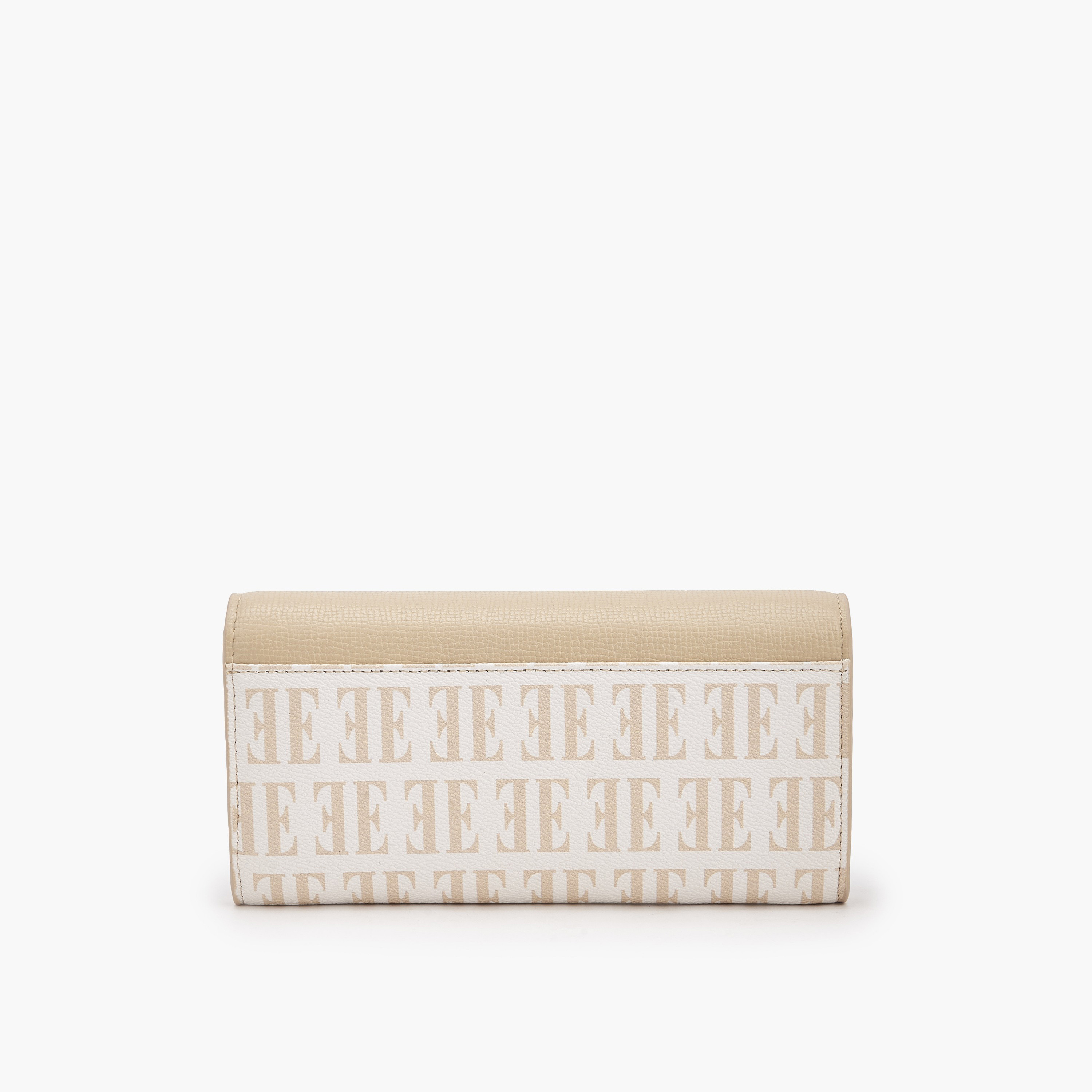 محفظة بطبعات مونوجرام وزر إغلاق كبس من إيل-women-bagsandwallets-wallets-image-4