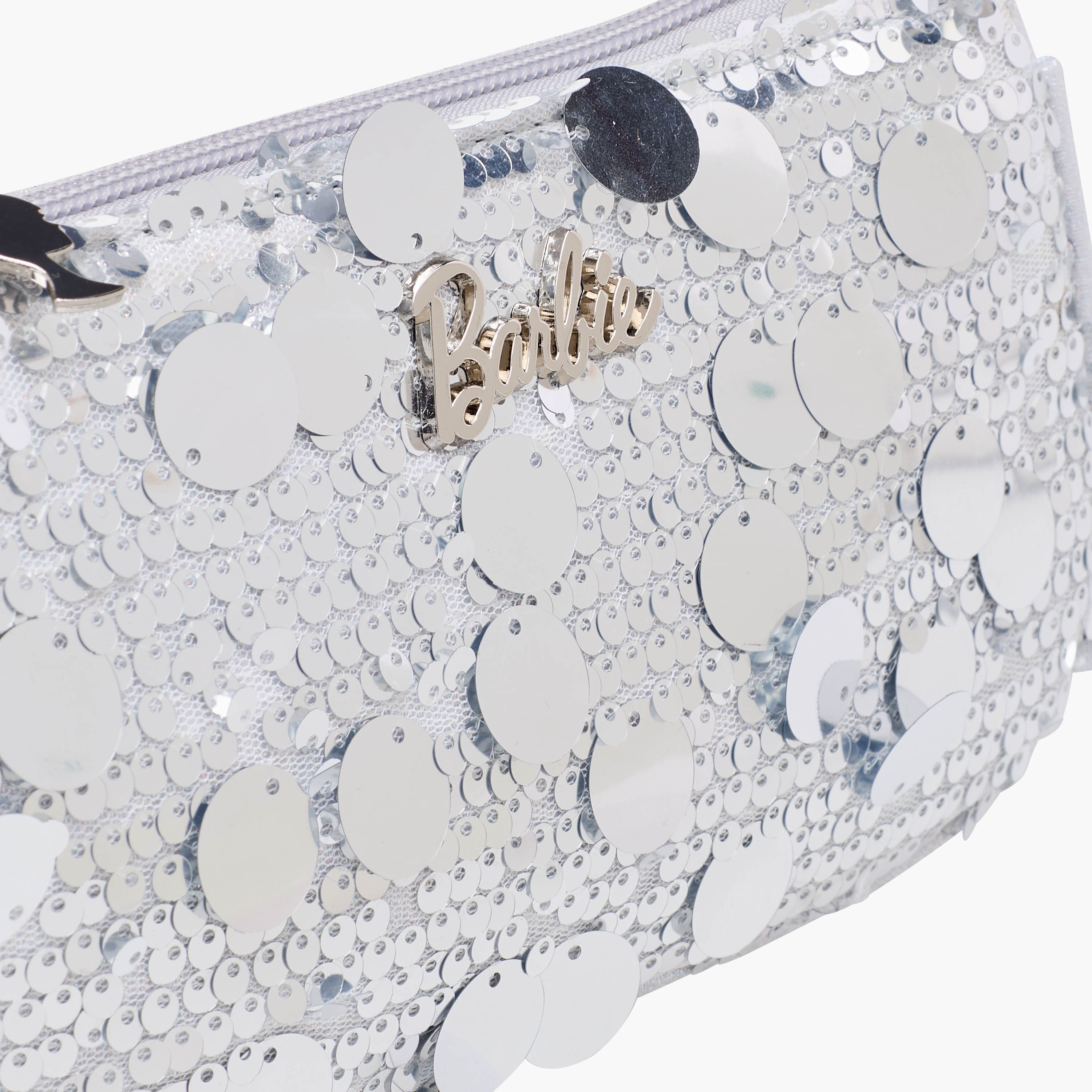 Barbie Embellished Shoulder Bag with Strap Handle-girls-accessories-bags-image-5