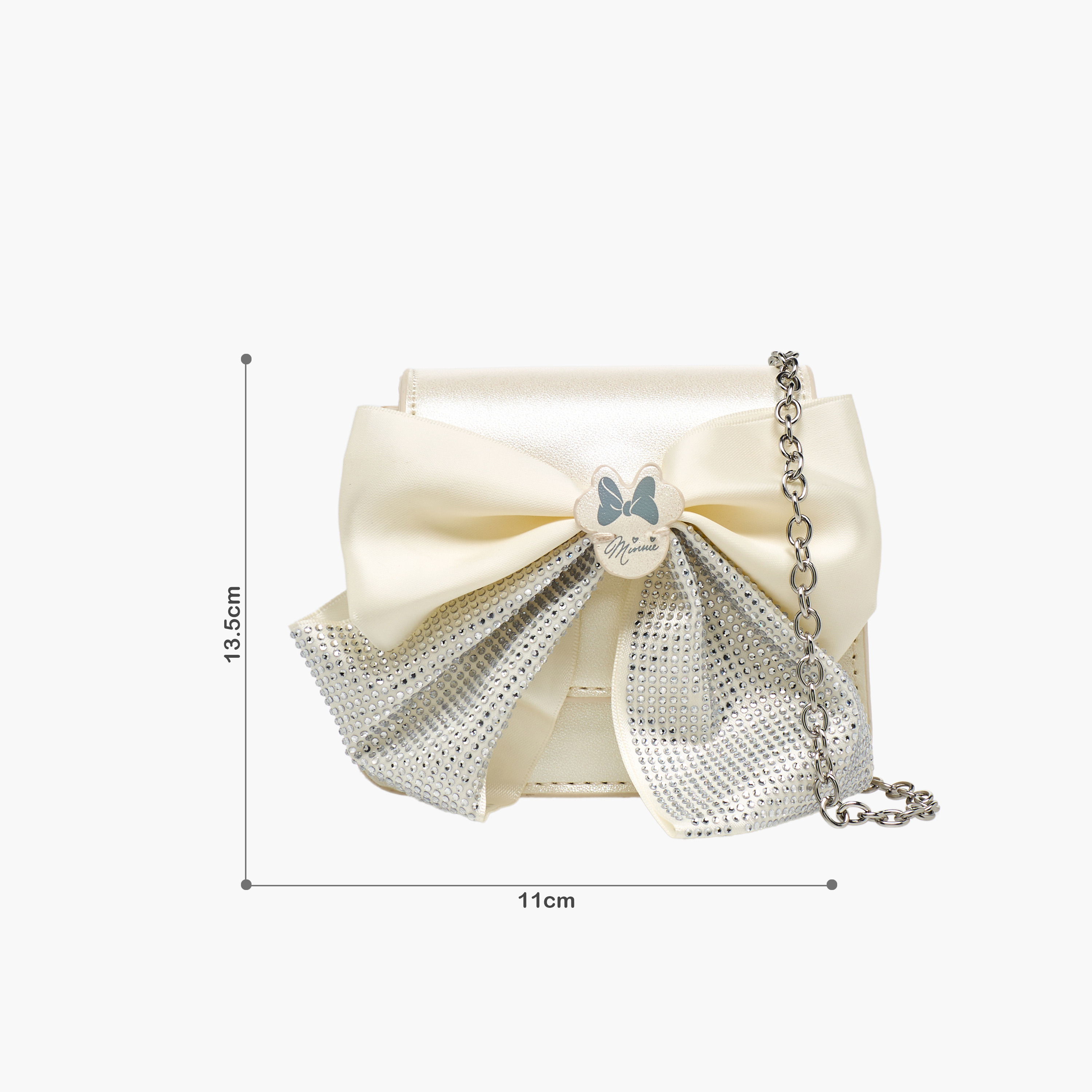 Disney Minnie Mouse Crossbody Bag with Chain Strap-girls-accessories-bags-image-2