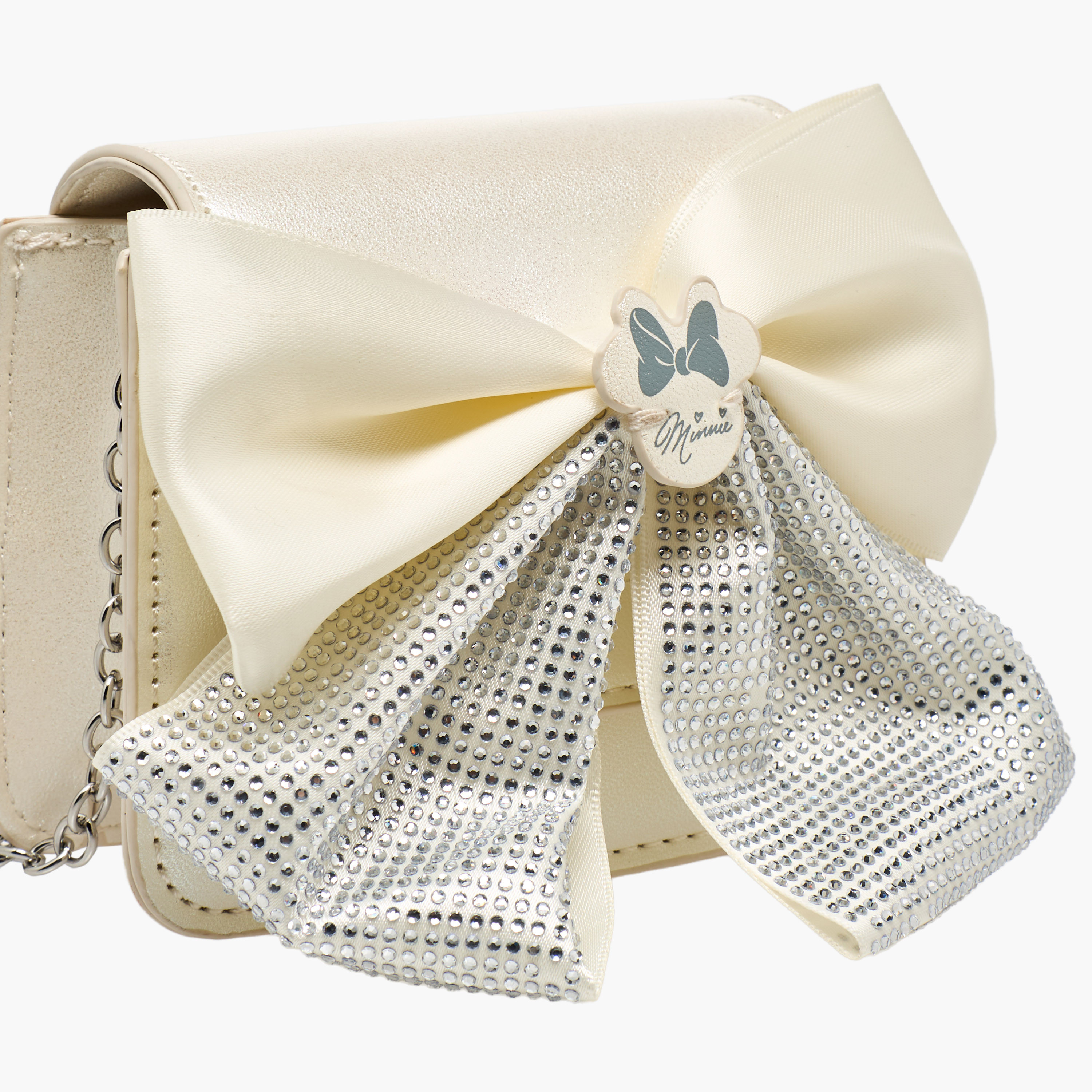 Disney Minnie Mouse Crossbody Bag with Chain Strap-girls-accessories-bags-image-5