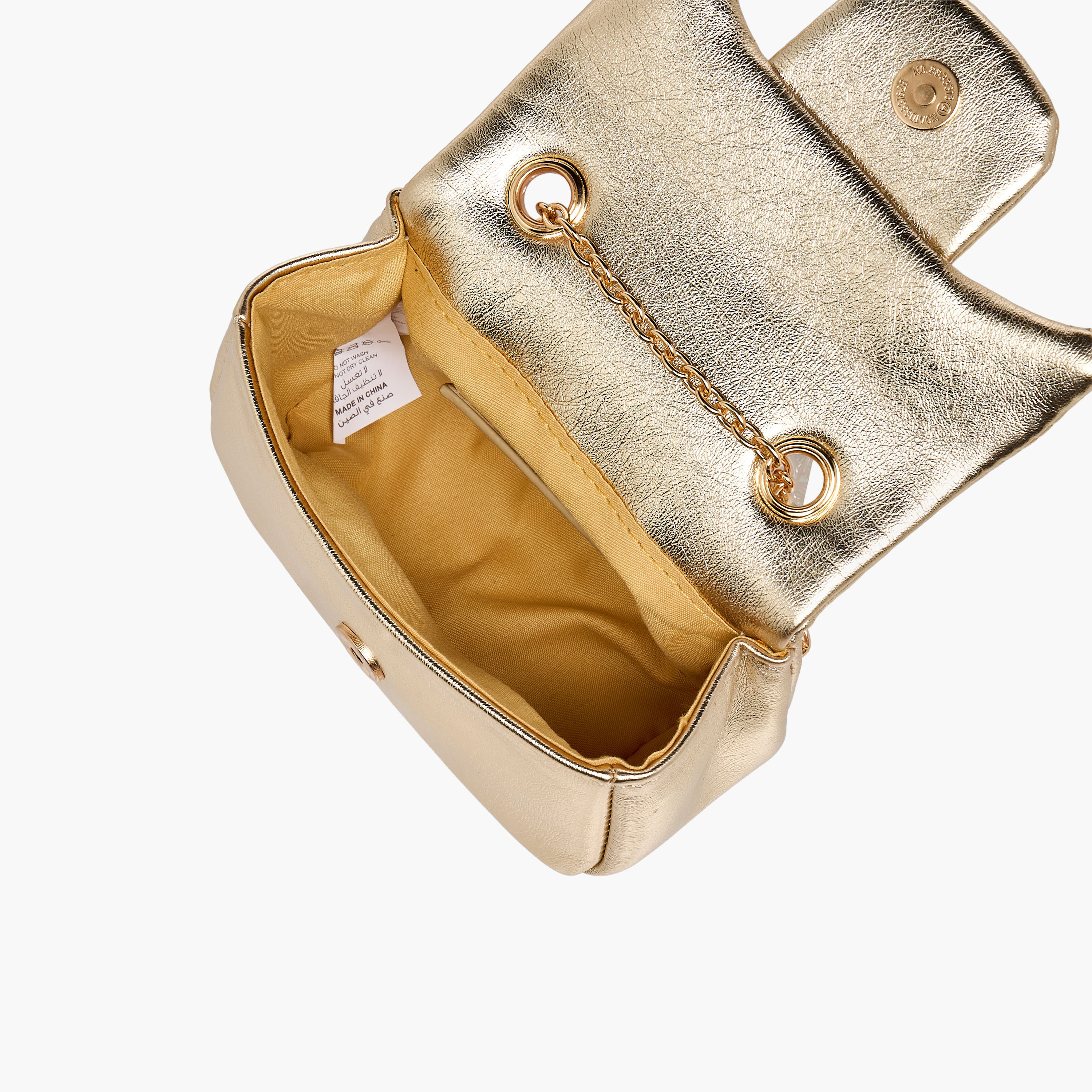 شنطة كروسبودي مزينة بحزام سلسلة من سيليست-girls-accessories-bags-image-8