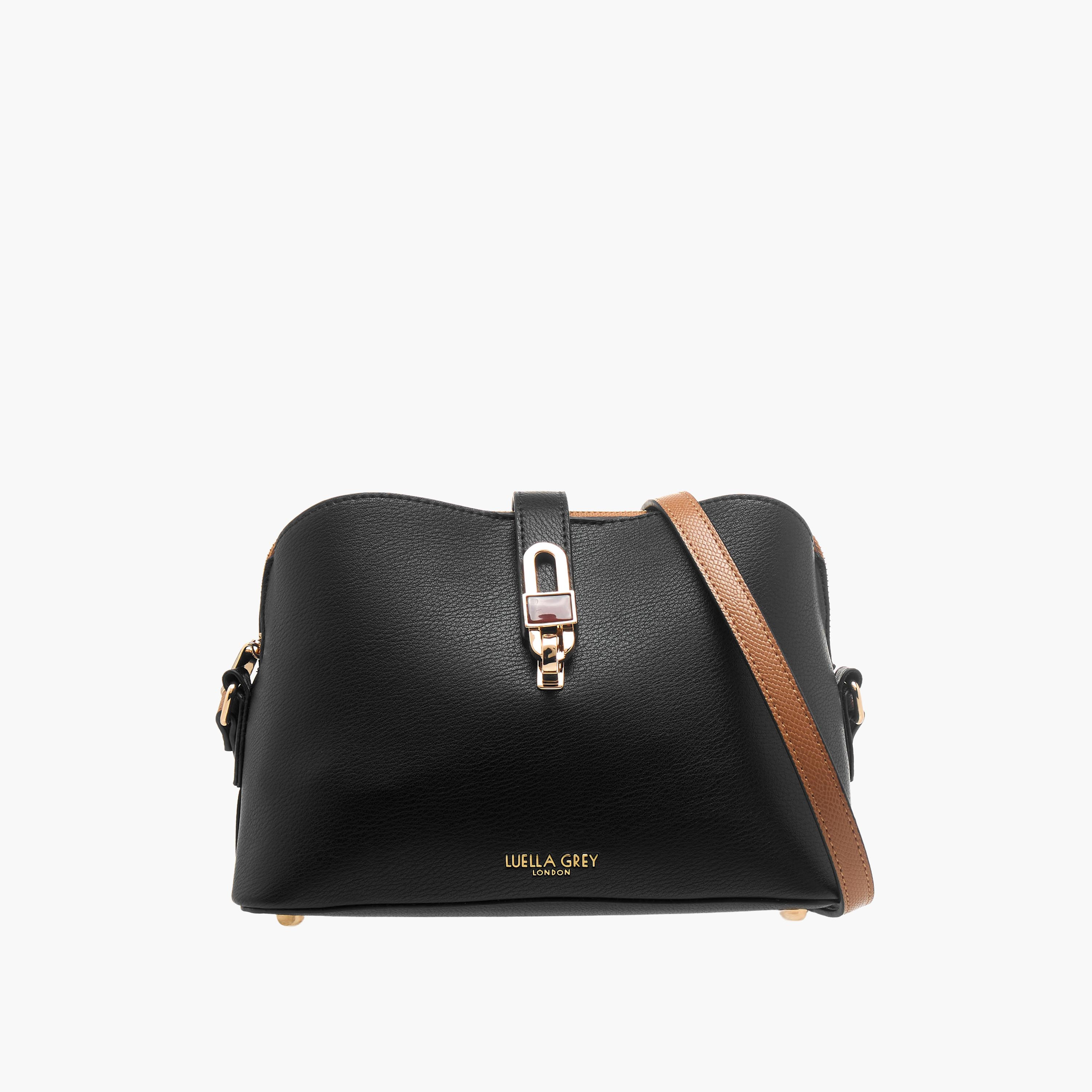 LUELLA GREY Margy Textured Crossbody Bag with Adjustable Strap-women-bagsandwallets-handbags-image-1