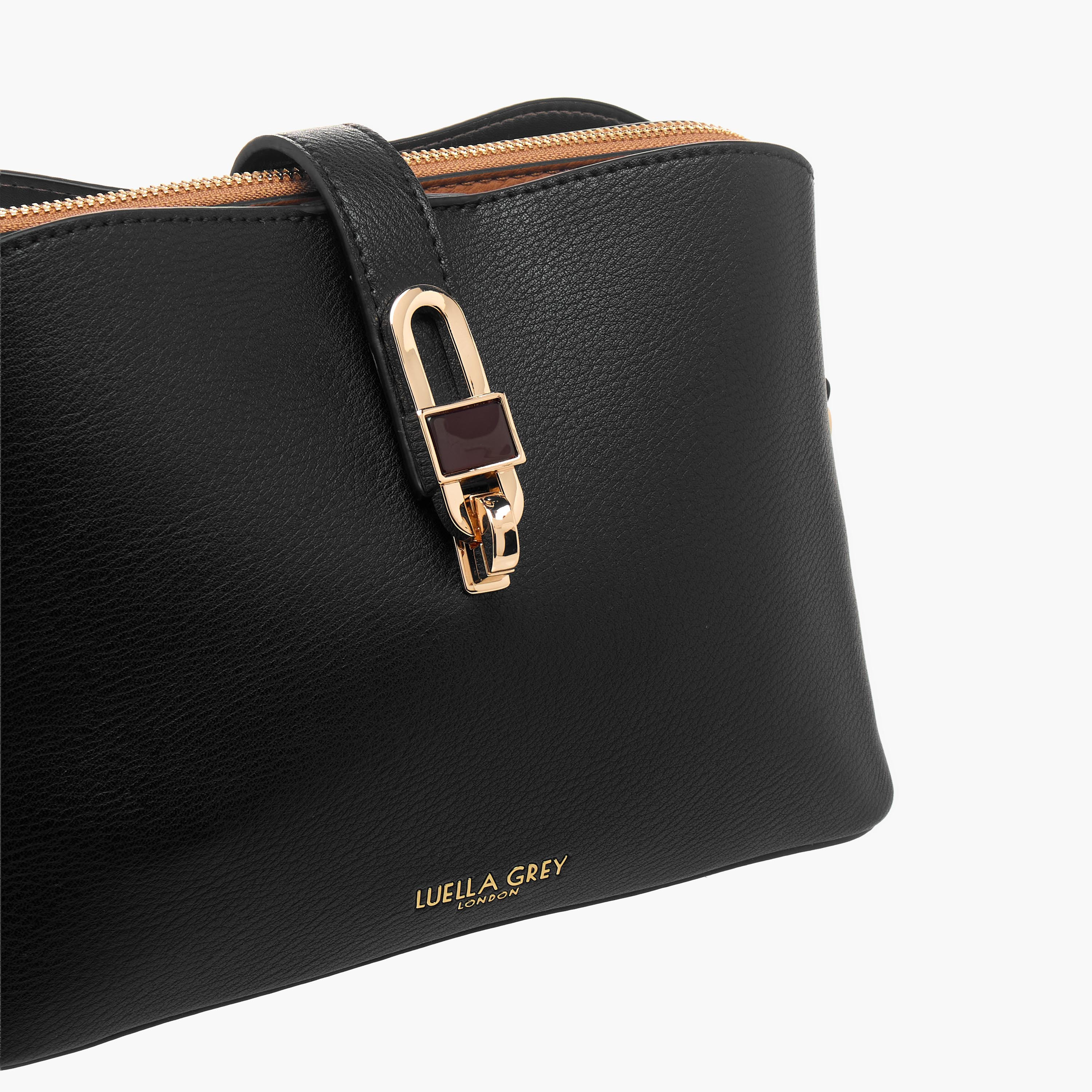 LUELLA GREY Margy Textured Crossbody Bag with Adjustable Strap-women-bagsandwallets-handbags-image-5
