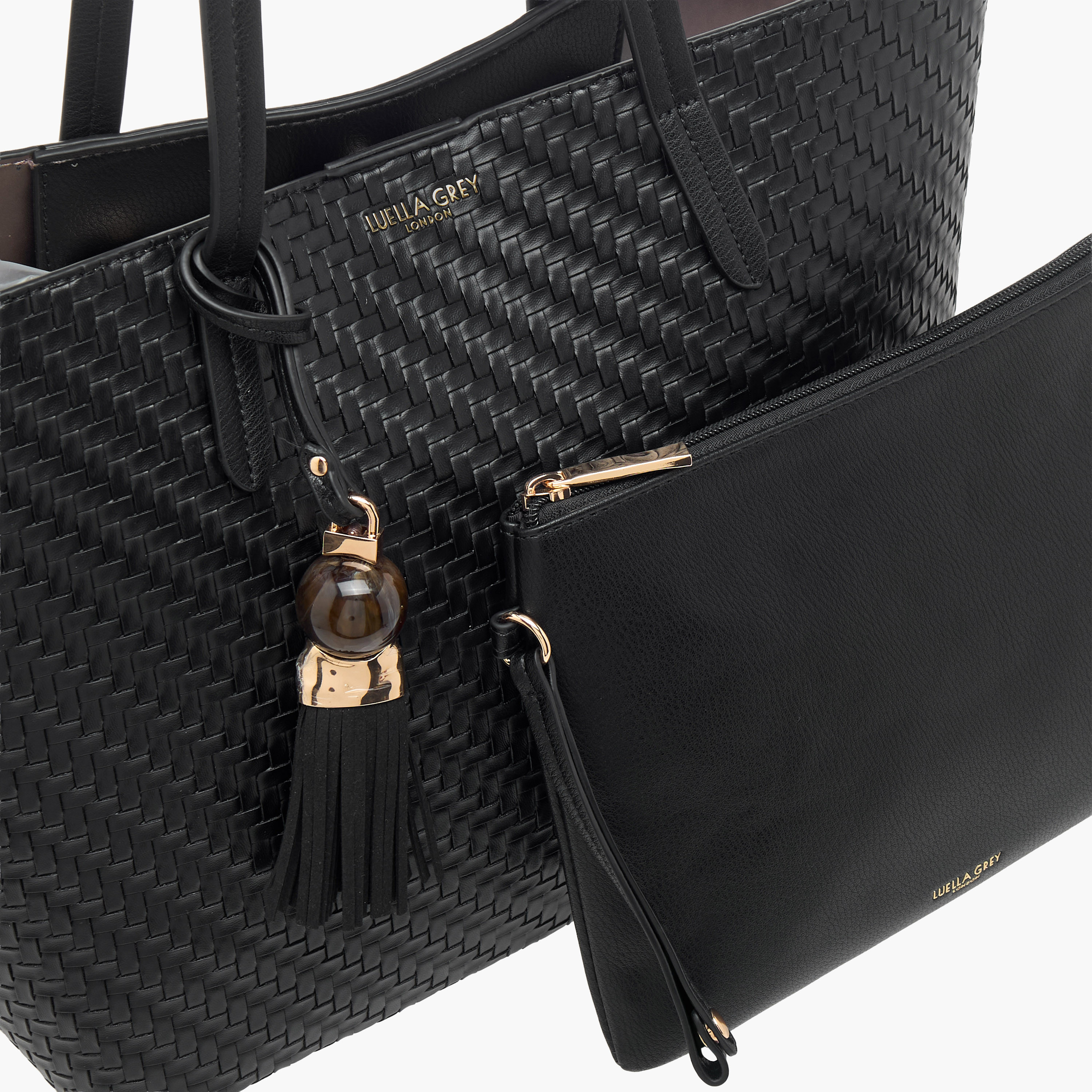 شنطة توت بارزة الملمس مع محفظة بيني من لويلا جري-women-bagsandwallets-handbags-image-5