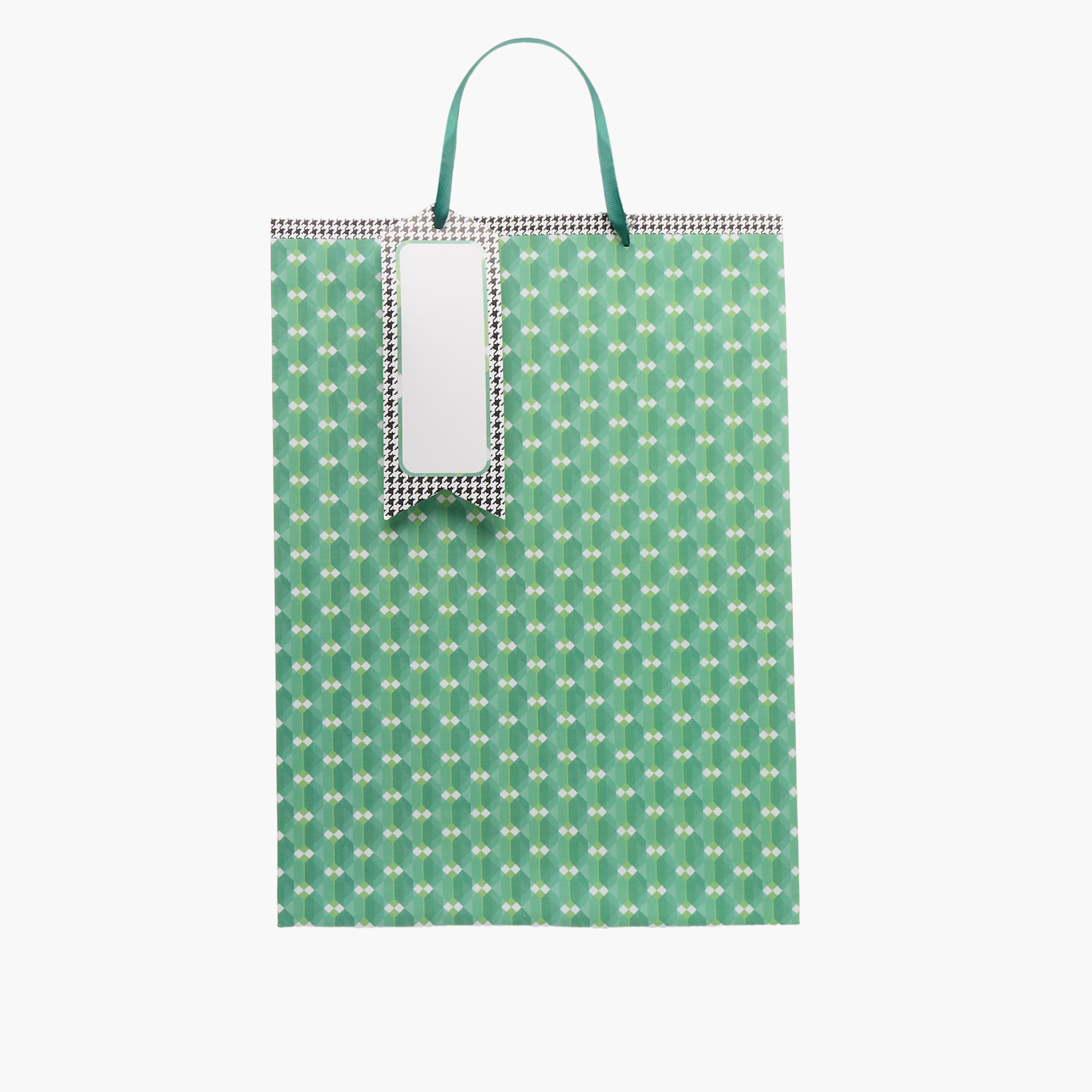 Findz Geometric Print Paper Gift Bag - Extra Large-household-giftingaccessories-giftings-image-1