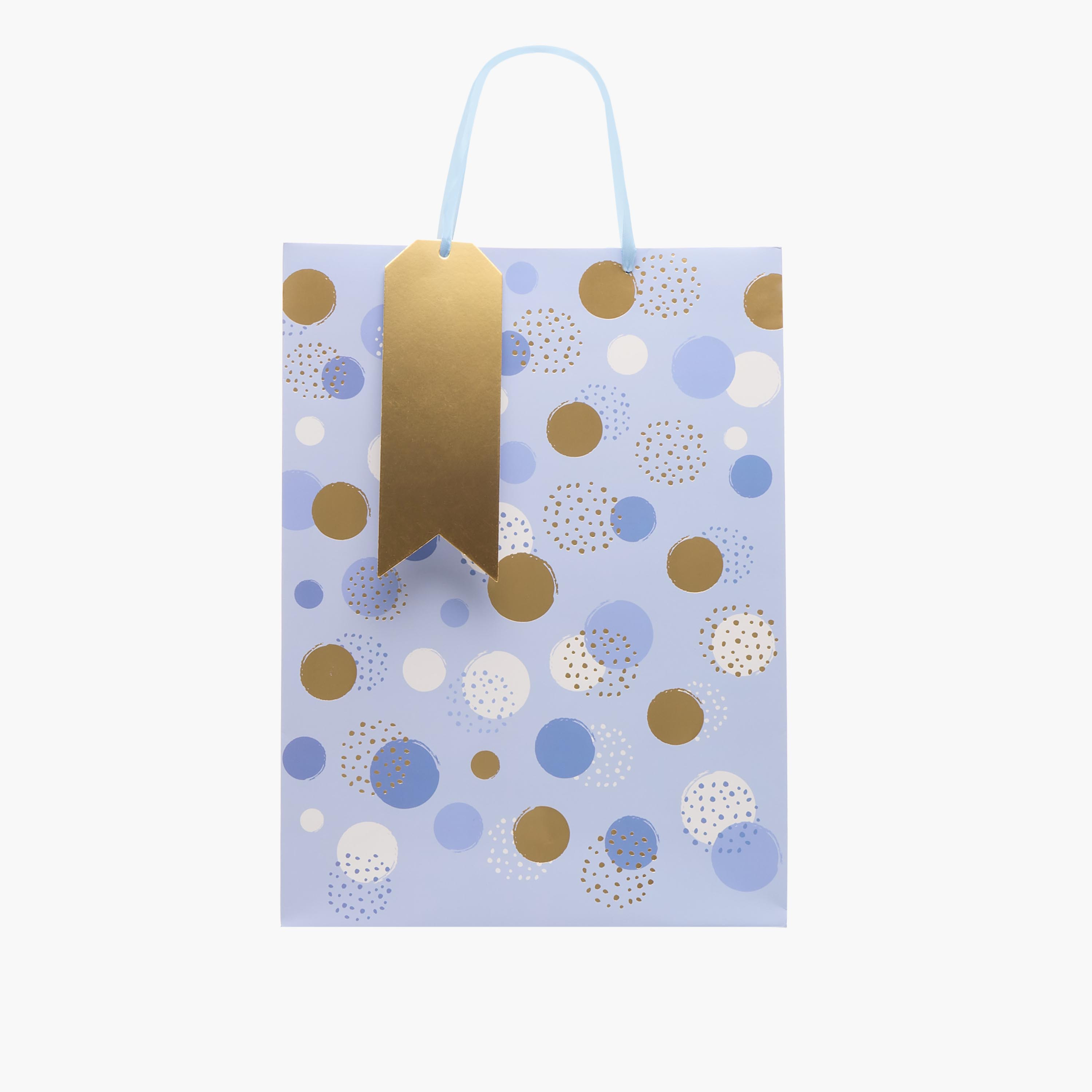 Findz Polka Dot Print Paper Gift Bag - Extra Large-household-giftingaccessories-giftings-image-1