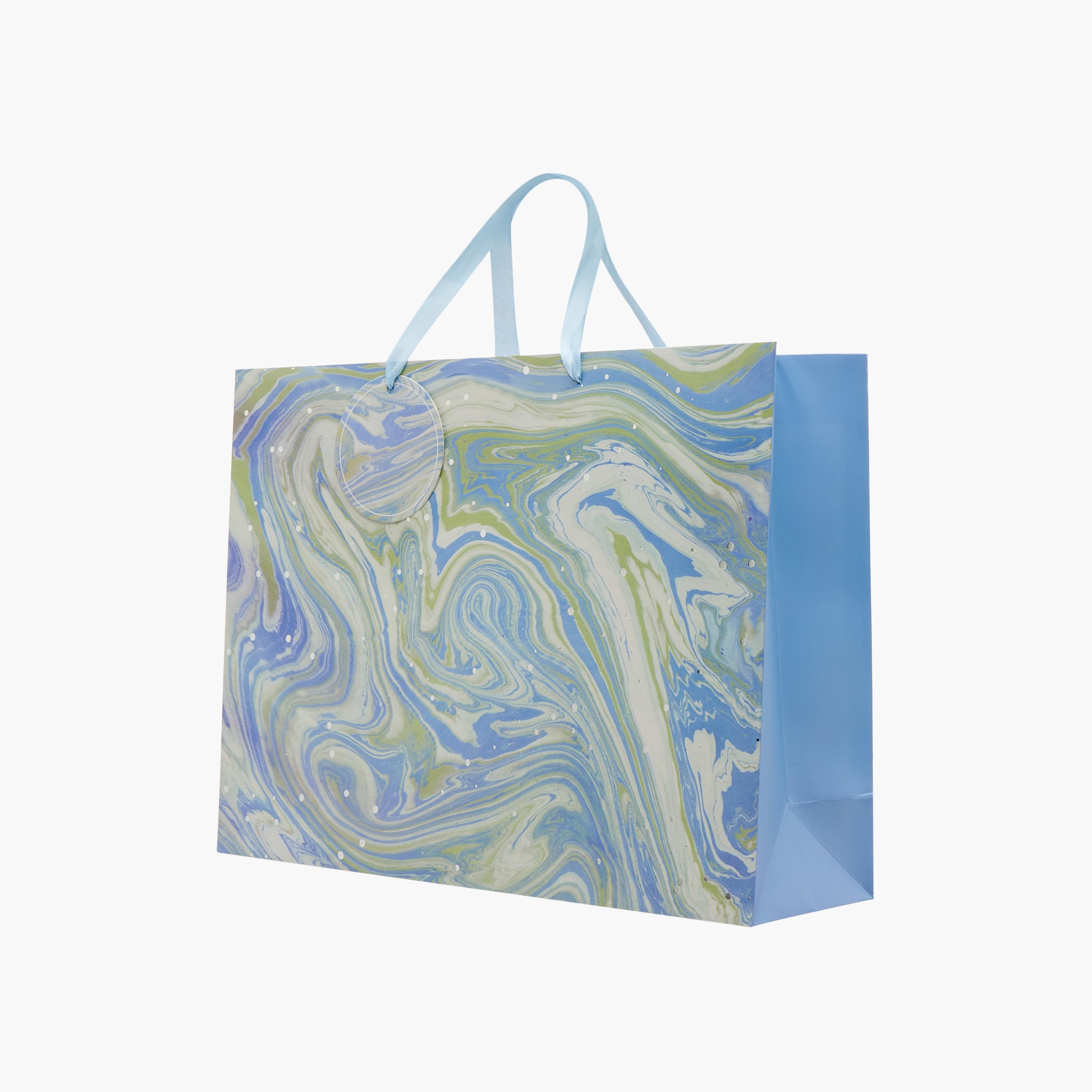 Findz Marble Print Paper Gift Bag - Large-household-giftingaccessories-giftings-image-2