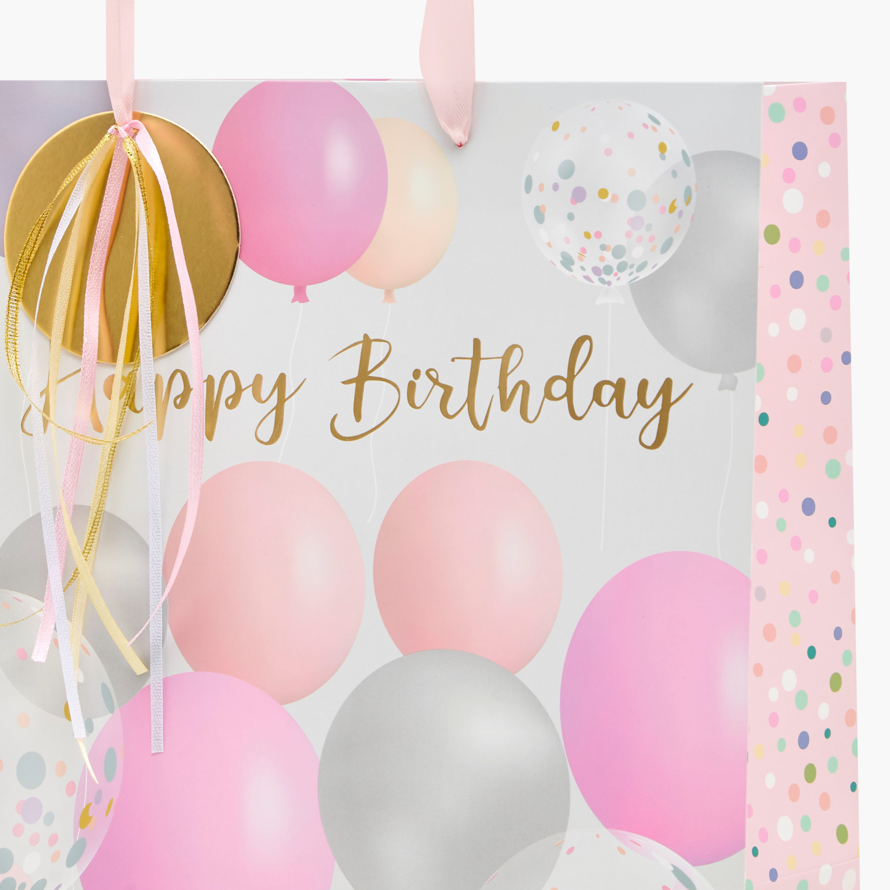Findz Happy Birthday Balloon Print Paper Gift Bag - Extra Large-household-giftingaccessories-giftings-image-3