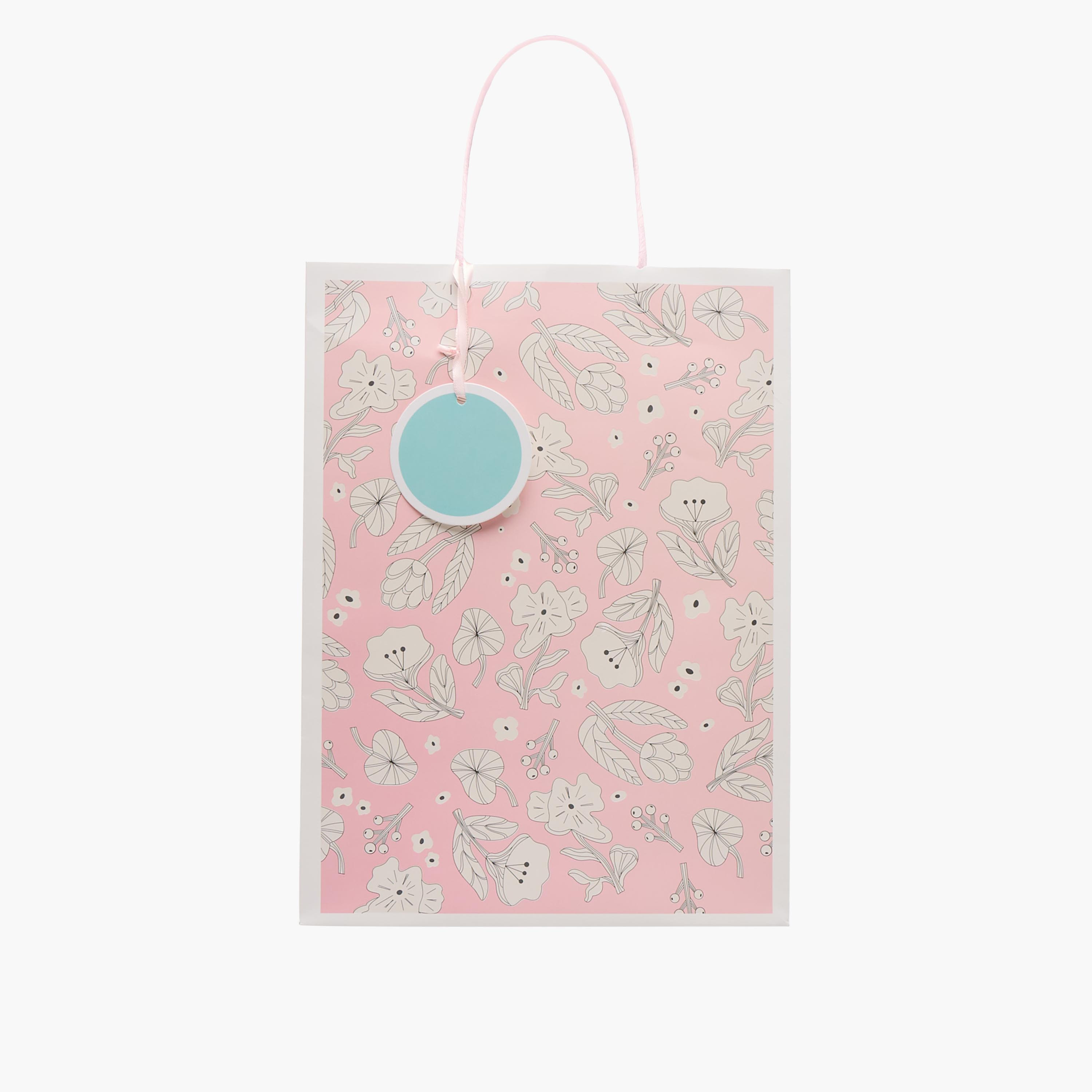 Findz Floral Print Paper Gift Bag - Extra Large-household-giftingaccessories-giftings-image-1