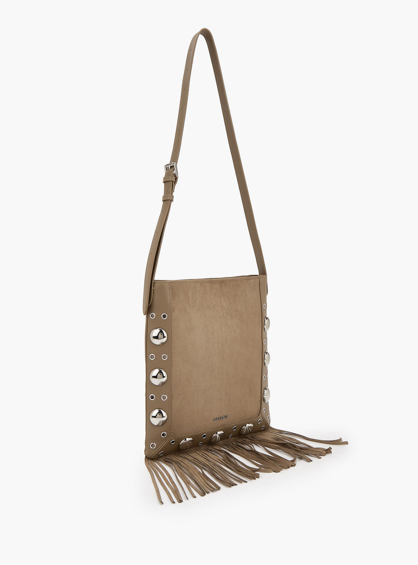 Celeste Studded Shoulder Bag with Fringe Hem-women-bagsandwallets-handbags-image-4