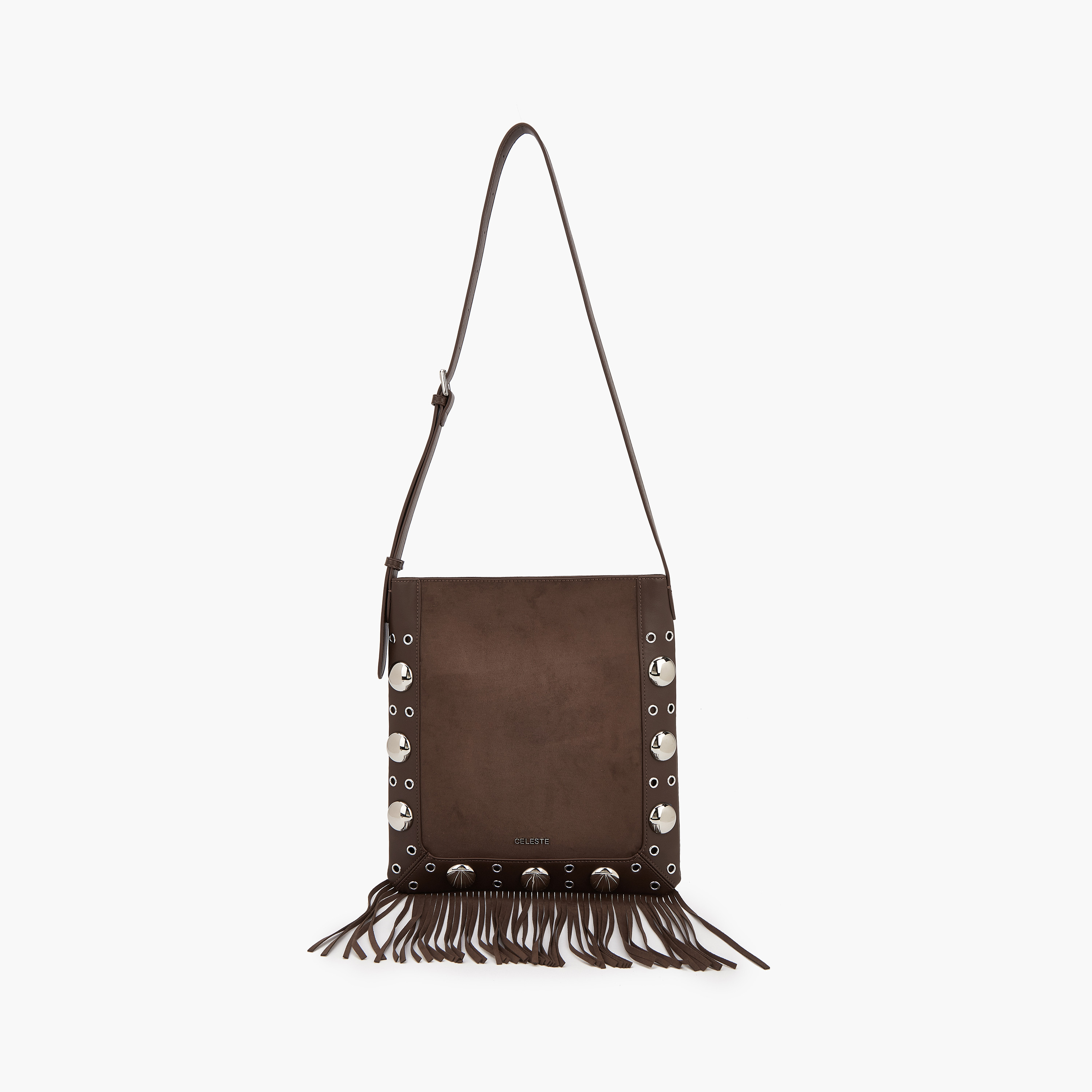 شنطة كتف مرصعة بشراشيب من سيليست-women-bagsandwallets-handbags-image-1