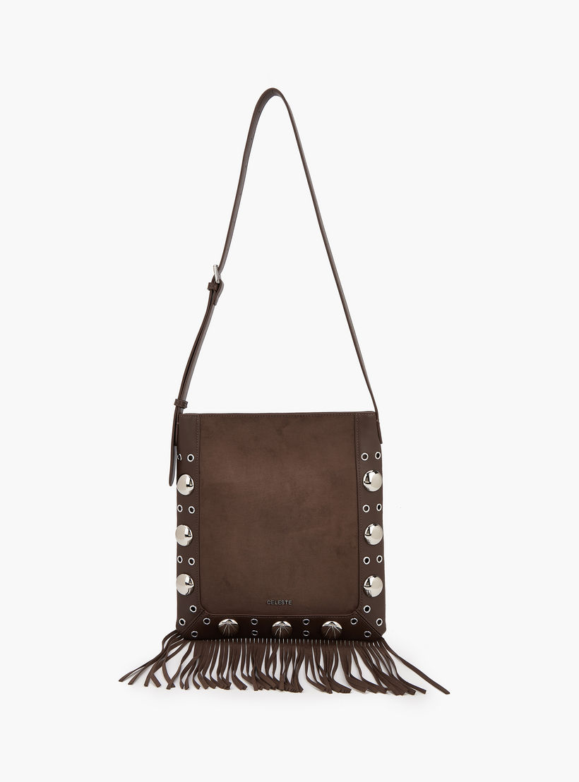 شنطة كتف مرصعة بشراشيب من سيليست-women-bagsandwallets-handbags-image-1