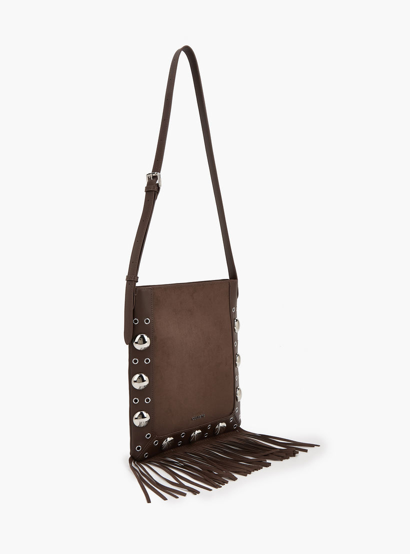 شنطة كتف مرصعة بشراشيب من سيليست-women-bagsandwallets-handbags-image-4