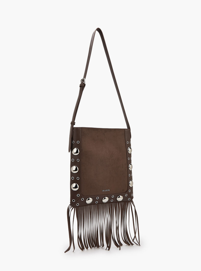 شنطة كتف مرصعة بشراشيب من سيليست-women-bagsandwallets-handbags-image-5
