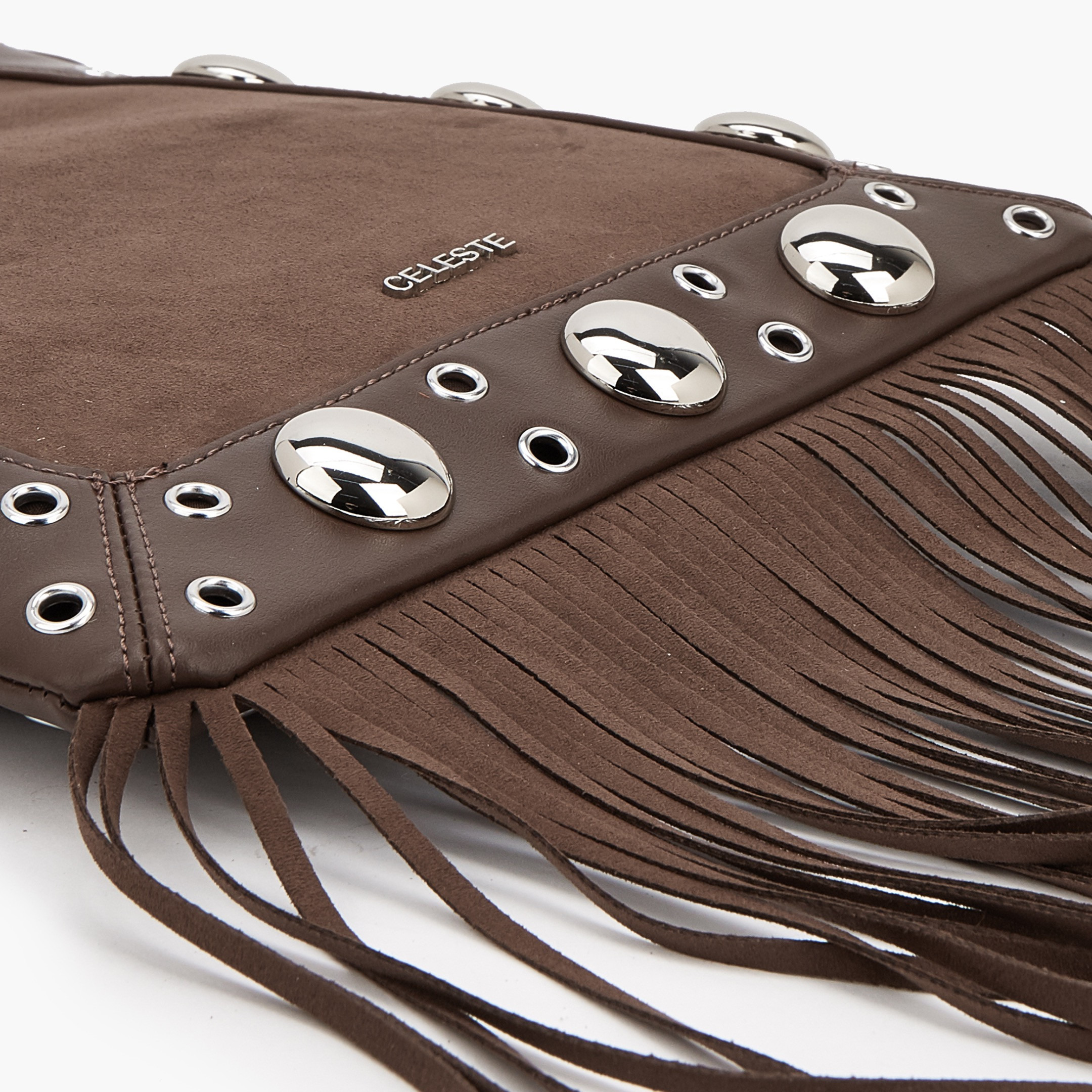 شنطة كتف مرصعة بشراشيب من سيليست-women-bagsandwallets-handbags-image-7