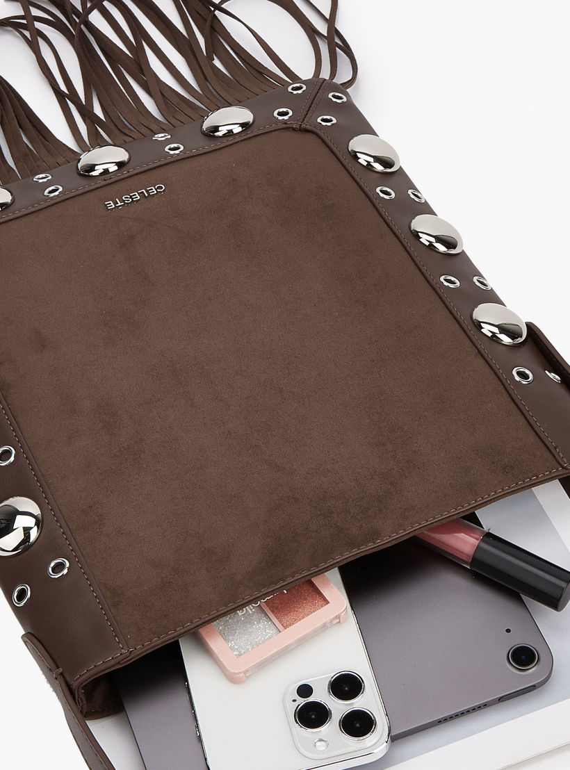 شنطة كتف مرصعة بشراشيب من سيليست-women-bagsandwallets-handbags-image-8