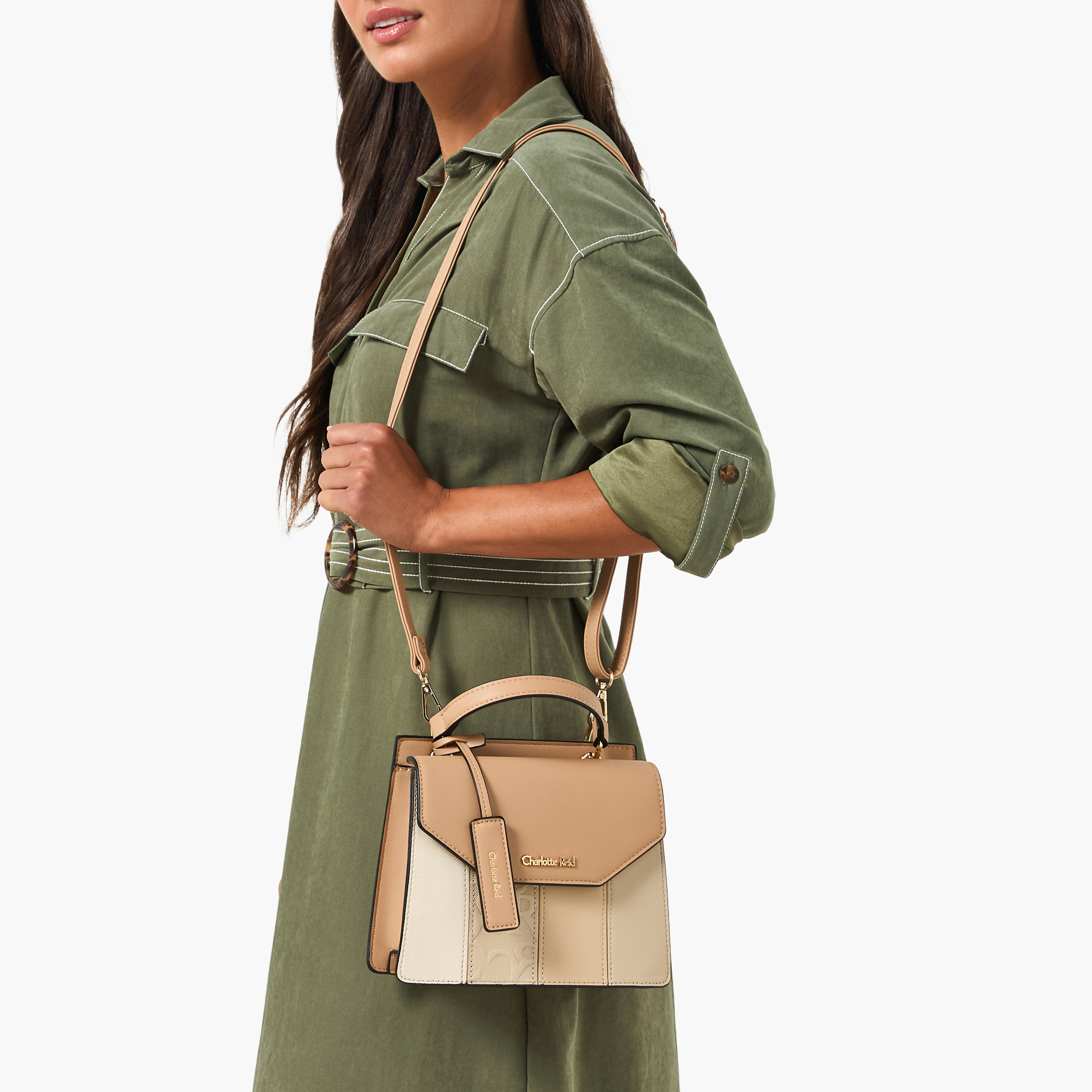 Charlotte Reid Panelled Crossbody Bag with Detachable Strap-women-bagsandwallets-handbags-image-2