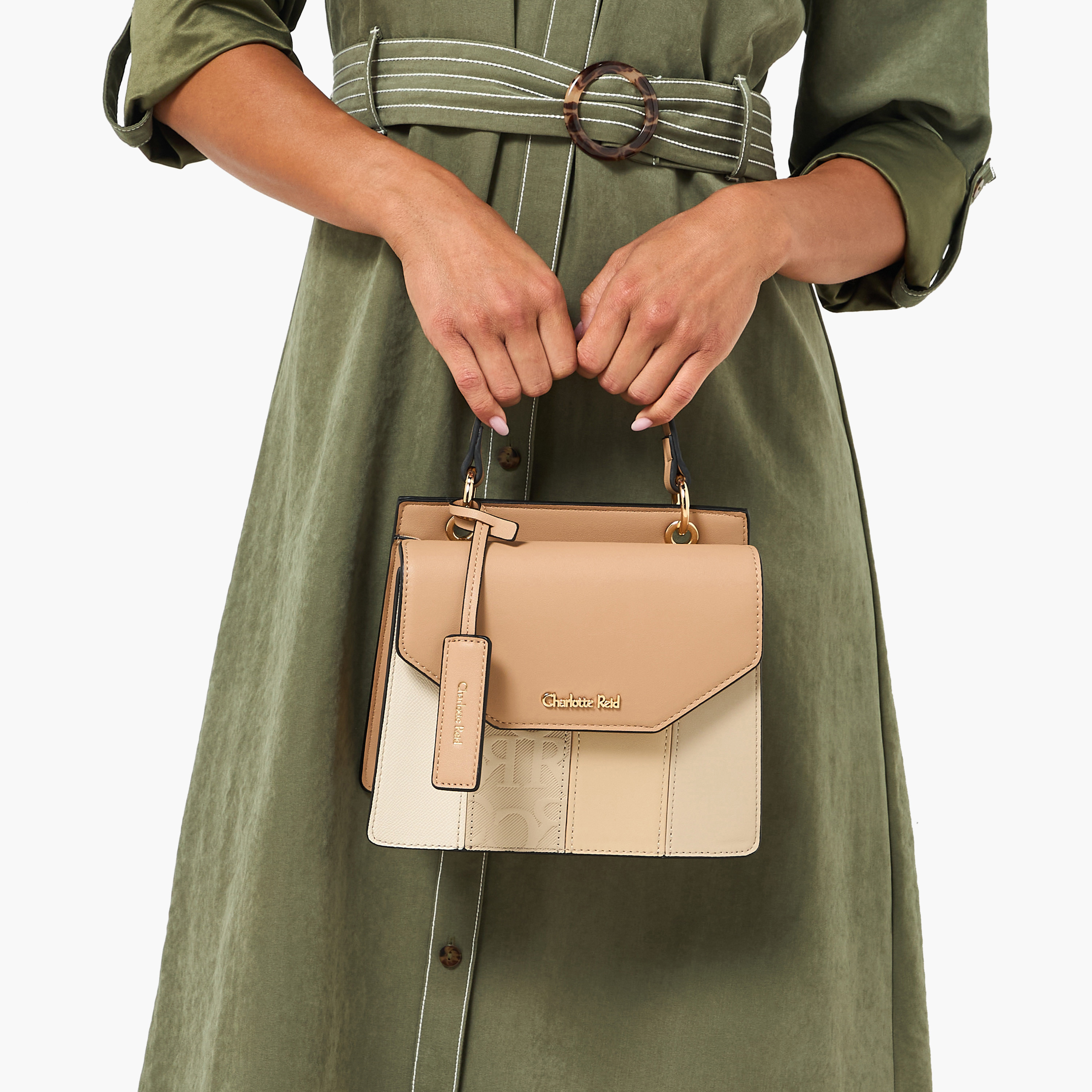 Charlotte Reid Panelled Crossbody Bag with Detachable Strap-women-bagsandwallets-handbags-image-8