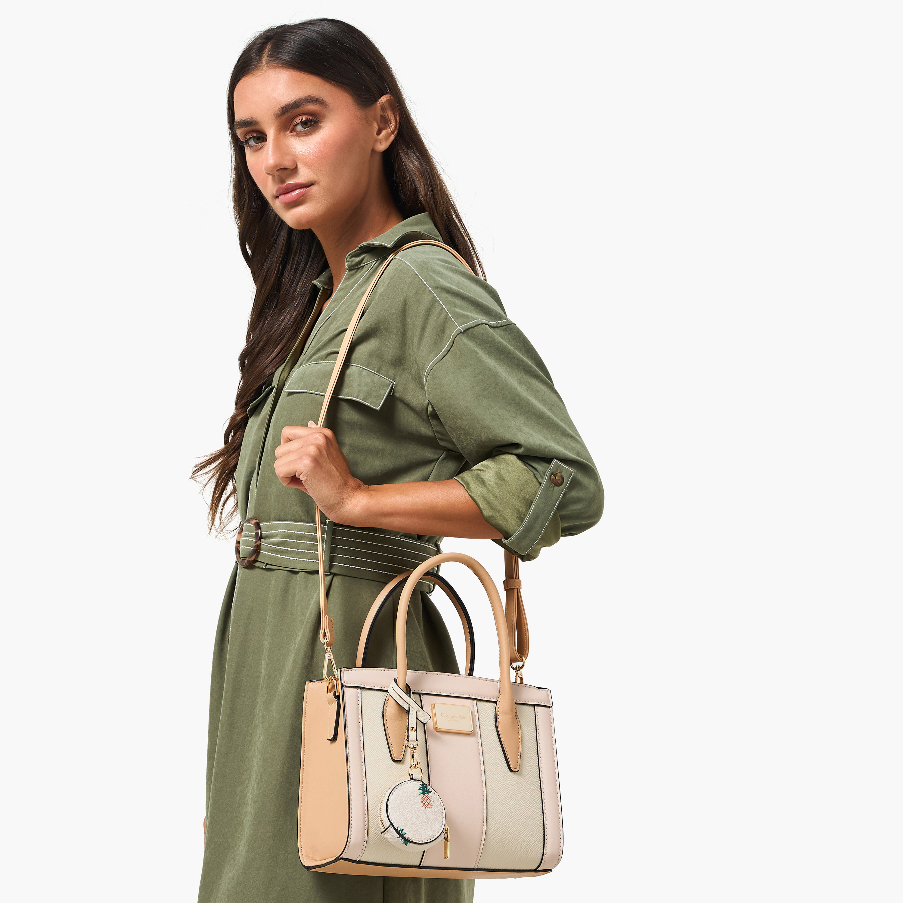 Charlotte Reid Panelled Satchel Bag with Detachable Strap-women-bagsandwallets-handbags-image-2