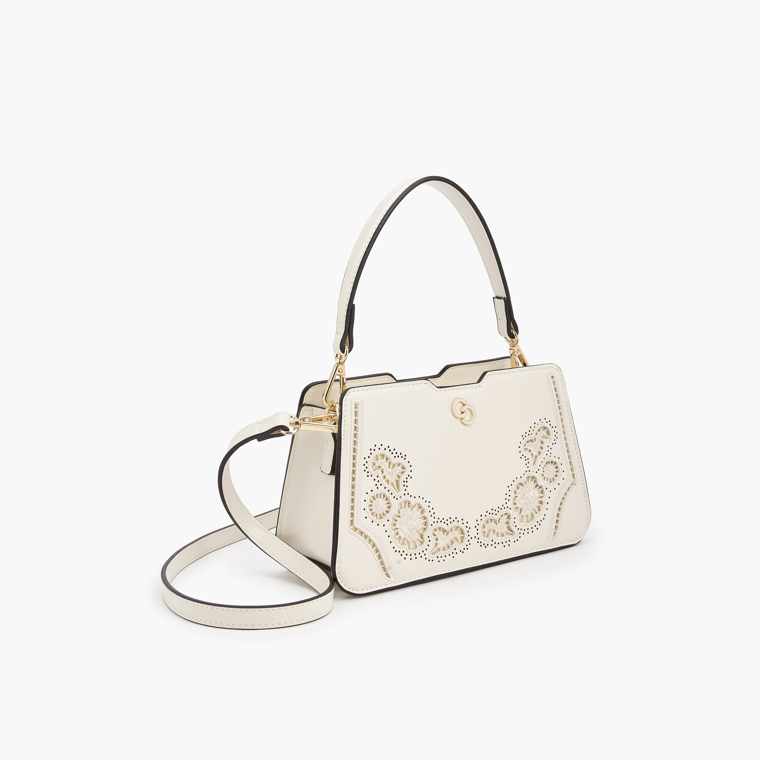 شنطة كتف بتصاميم مفرغة وحزام قابل للفصل من سيليست-women-bagsandwallets-handbags-image-4
