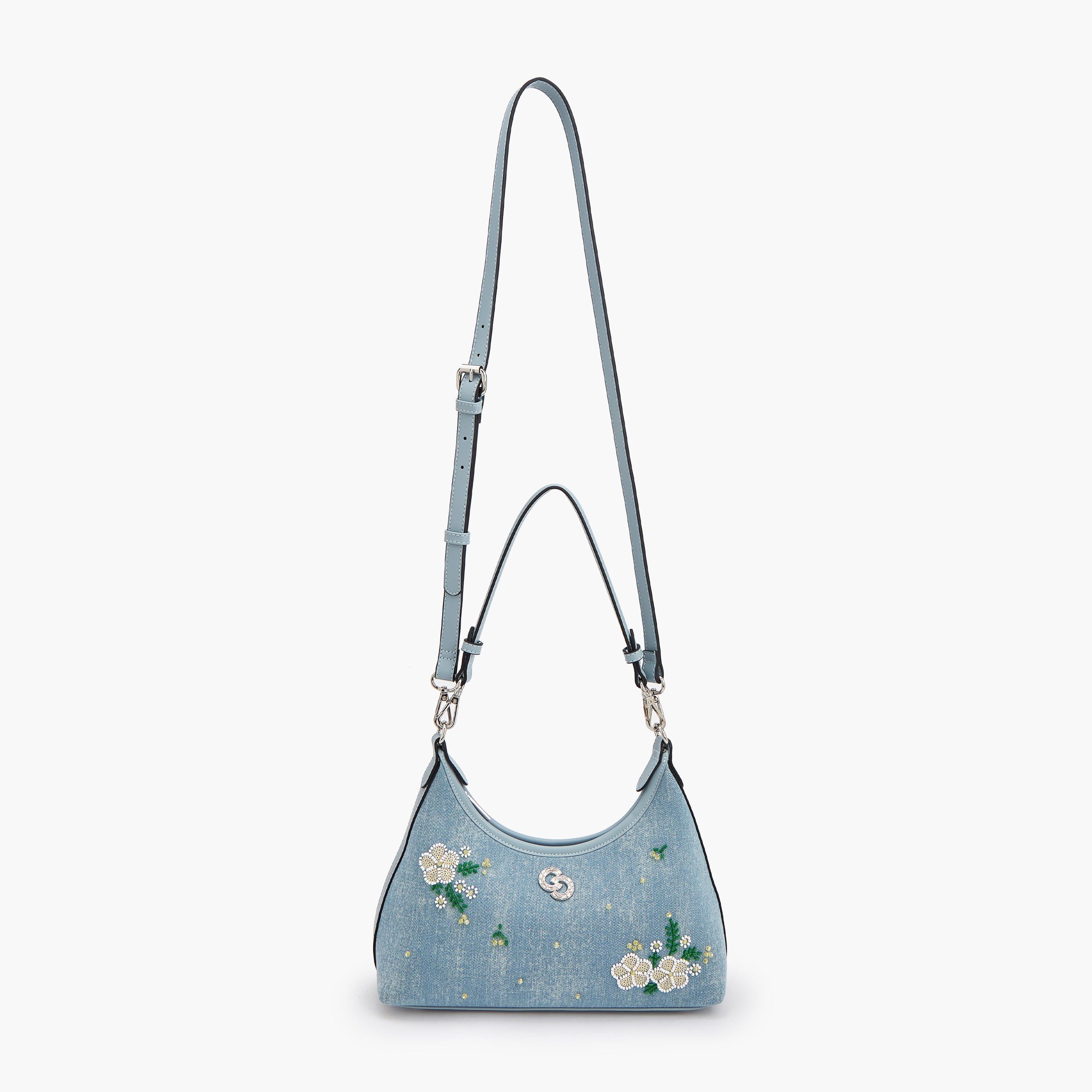 Celeste Embroidered Shoulder Bag with Detachable Strap-women-bagsandwallets-handbags-image-3