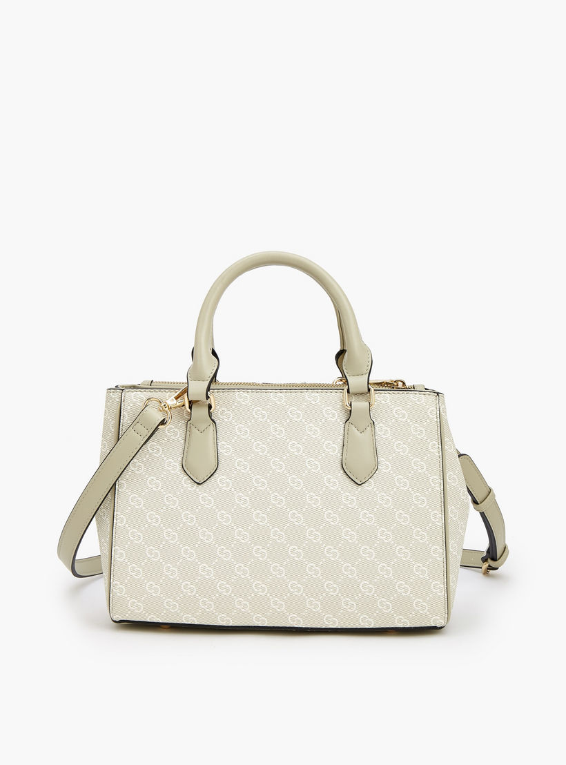 Celeste Monogram Print Tote Bag with Adjustable Strap-women-bagsandwallets-handbags-image-6