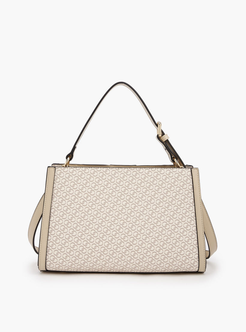 شنطة توتي بطبعات مونوجرام مع حزام قابل للتعديل من سيليست-women-bagsandwallets-handbags-image-6