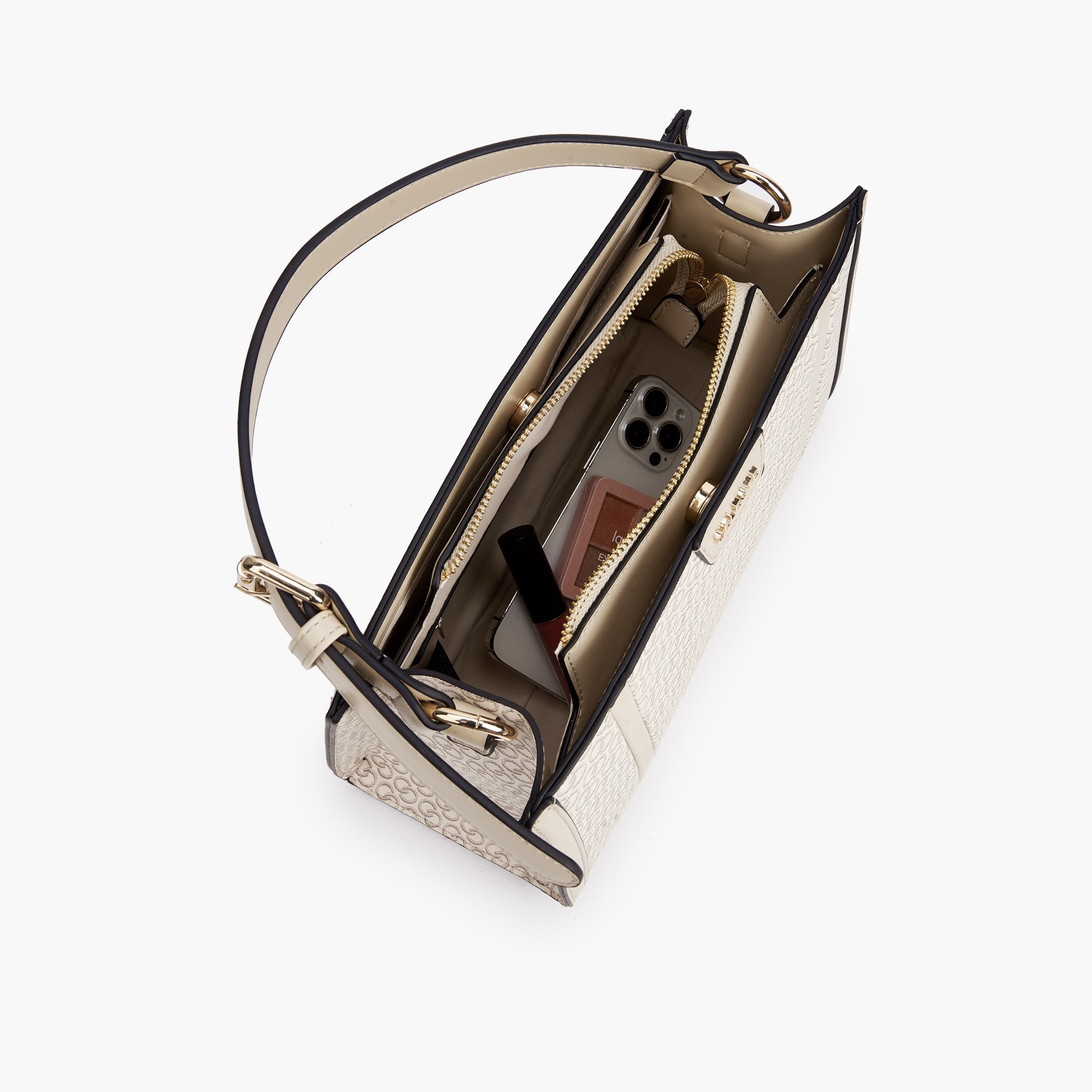 شنطة توتي بطبعات مونوجرام مع حزام قابل للتعديل من سيليست-women-bagsandwallets-handbags-image-8