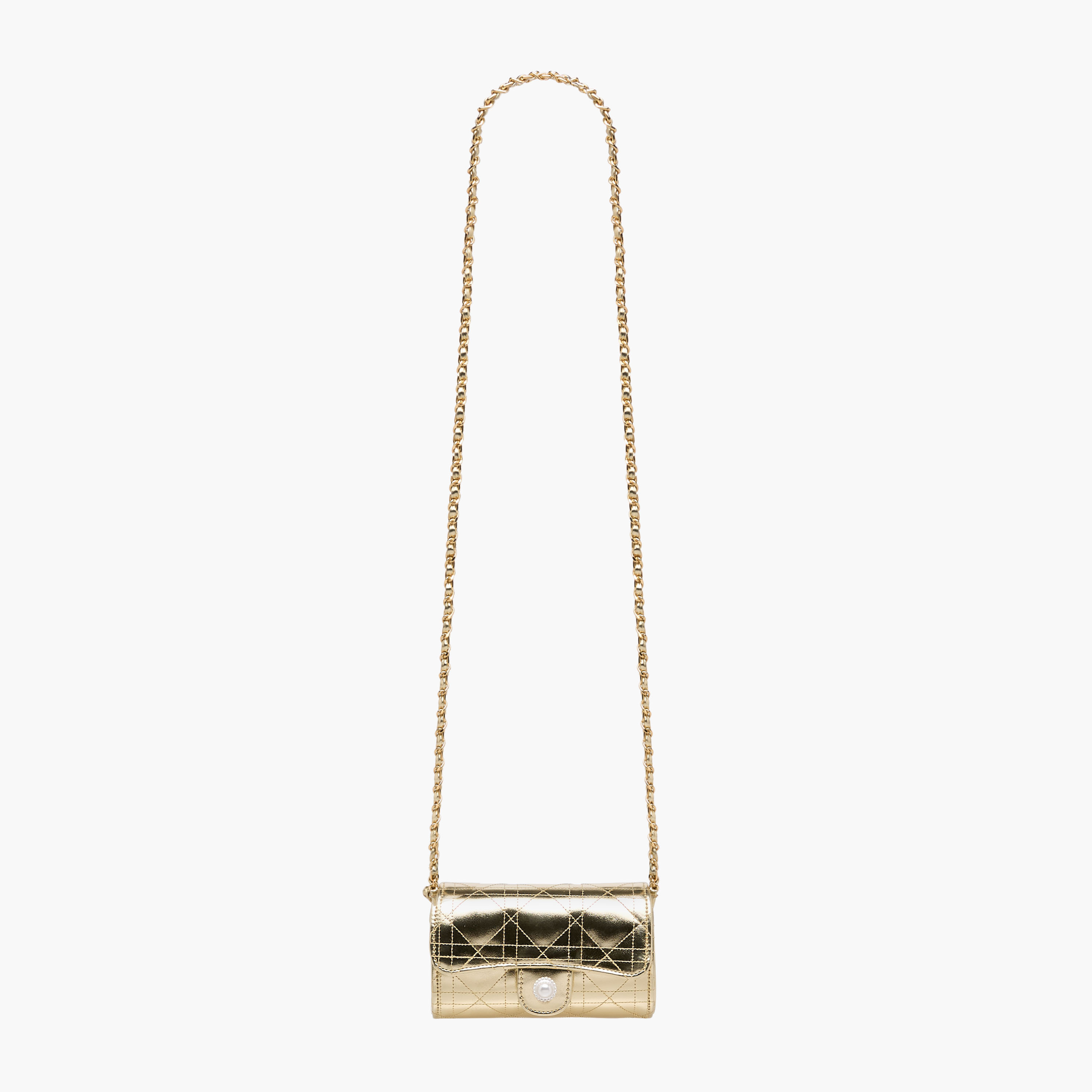 Little Missy Quilted Crossbody Bag with Chain Strap-girls-accessories-bags-image-2