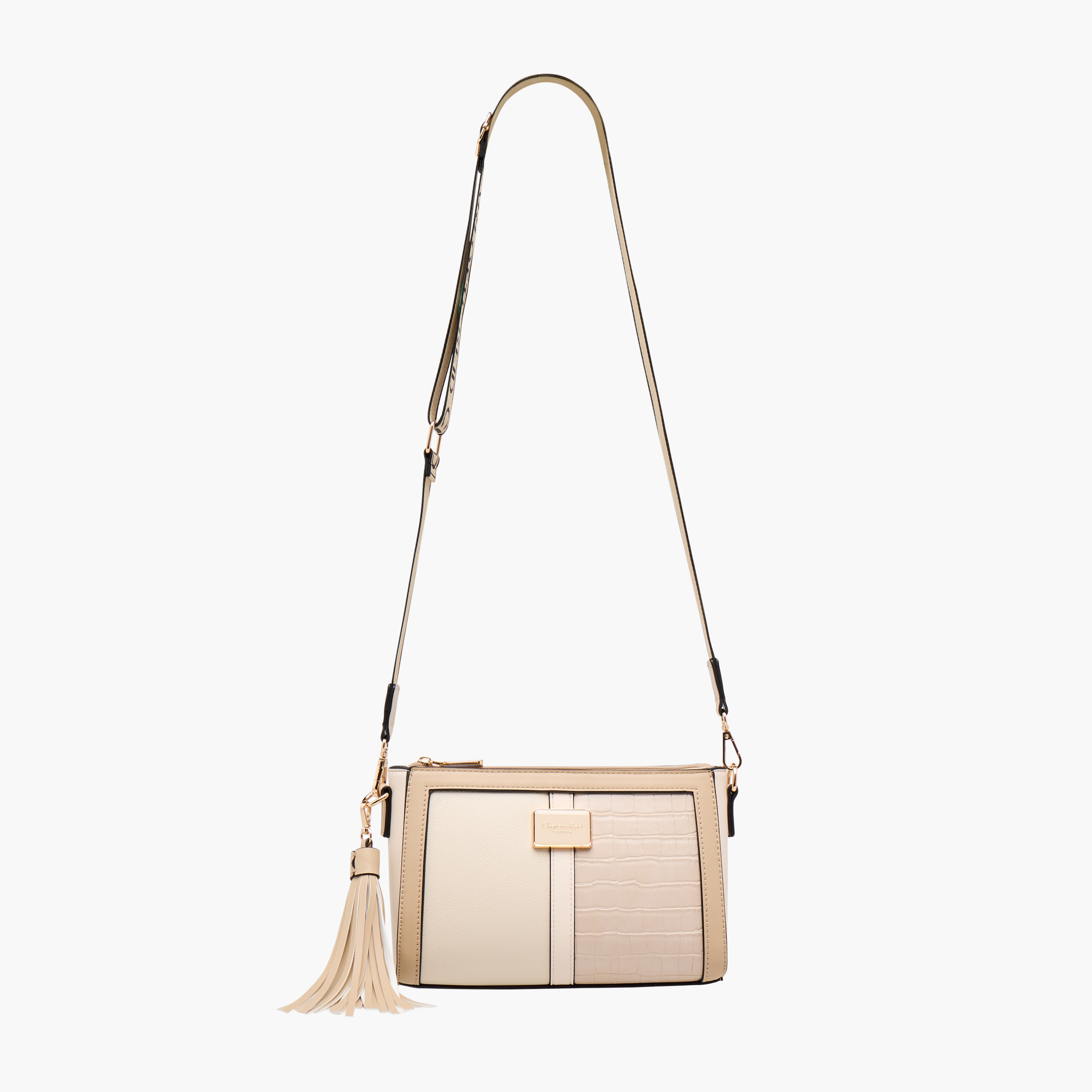 Charlotte Reid Textured Crossbody Bag with Detachable Tassel-women-bagsandwallets-handbags-image-3