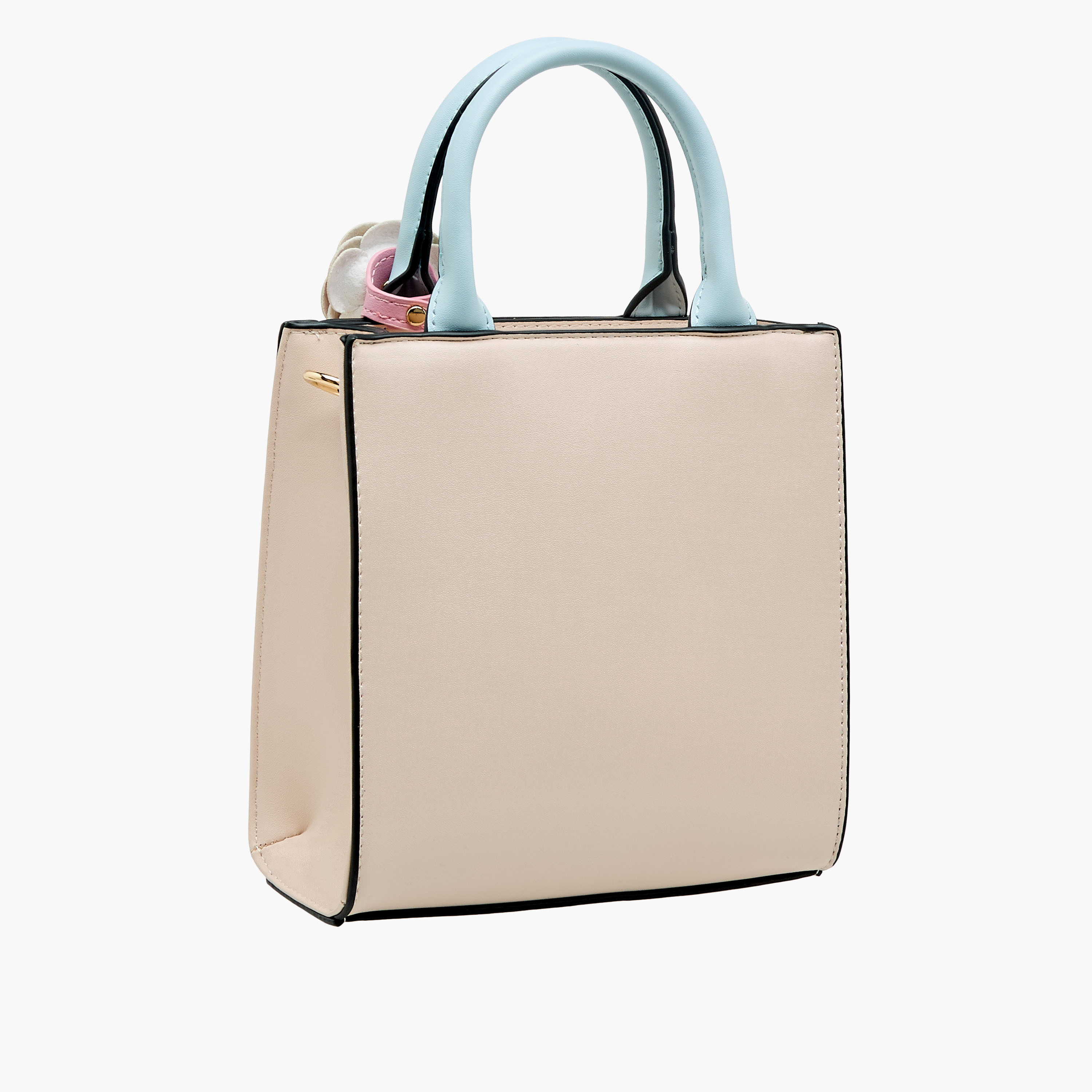 Charlotte Reid Floral Applique Tote Bag with Detachable Strap-women-bagsandwallets-handbags-image-4