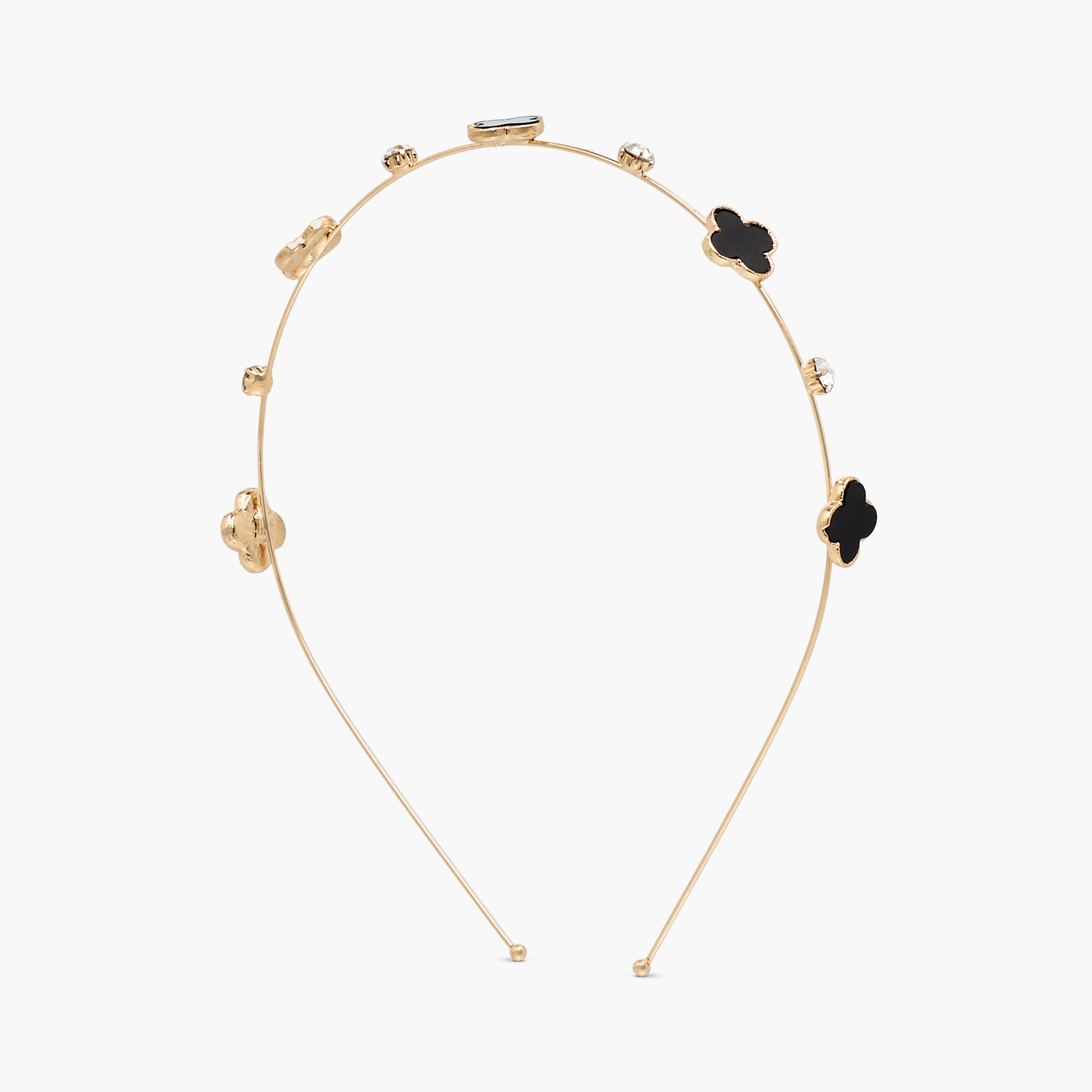 ربطة شعر مزينة بلون ذهبي-women-hairaccessories-bands-image-2