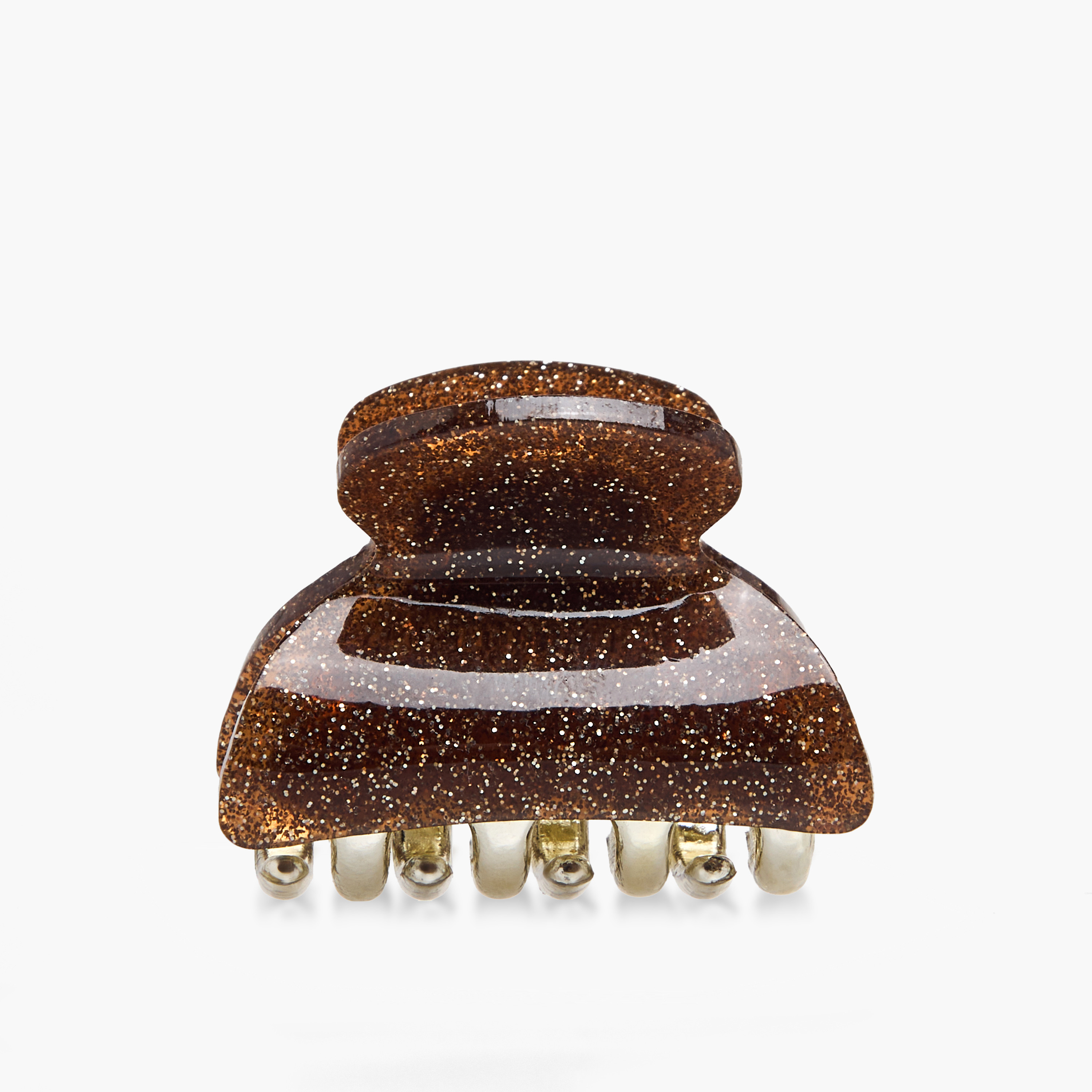 Pack of 3 Curved Hair Clamp with Glitter Finish-women-hairaccessories-clamps-image-2